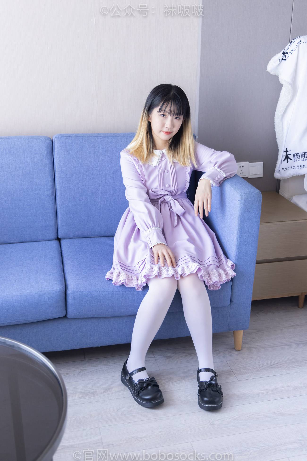 图片[132]-[BoBoSocks袜啵啵]NO.079 砂糖-皮鞋、厚白丝（花絮版）[140P] – 速更版-美库