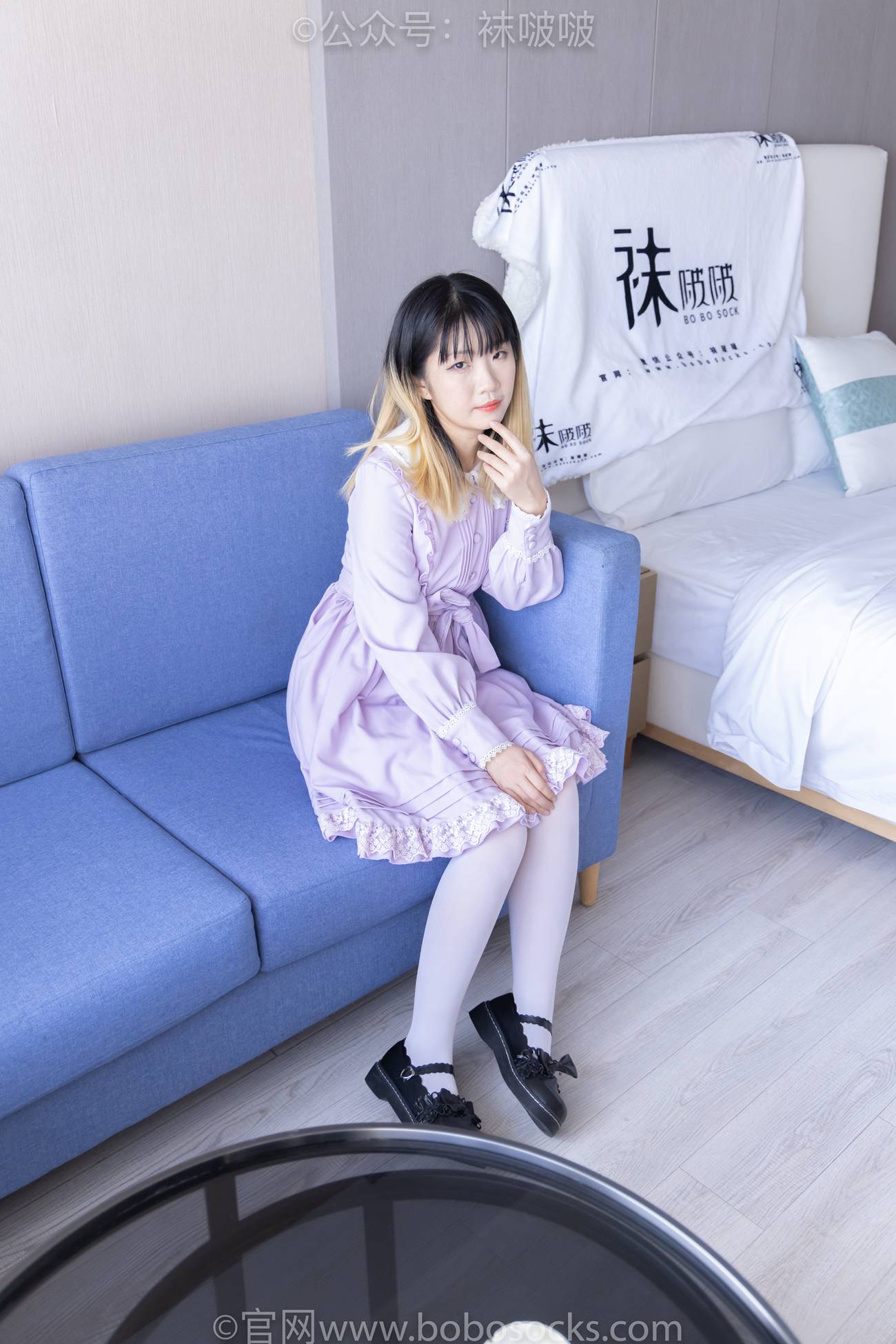 图片[135]-[BoBoSocks袜啵啵]NO.079 砂糖-皮鞋、厚白丝（花絮版）[140P] – 速更版-美库