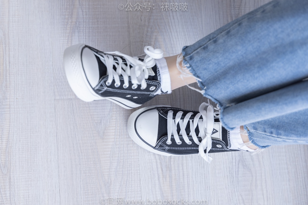 图片[10]-[BoBoSocks袜啵啵]NO.080 小甜豆-帆布鞋、白棉袜、肉丝（花絮版）[140P] – 速更版-美库
