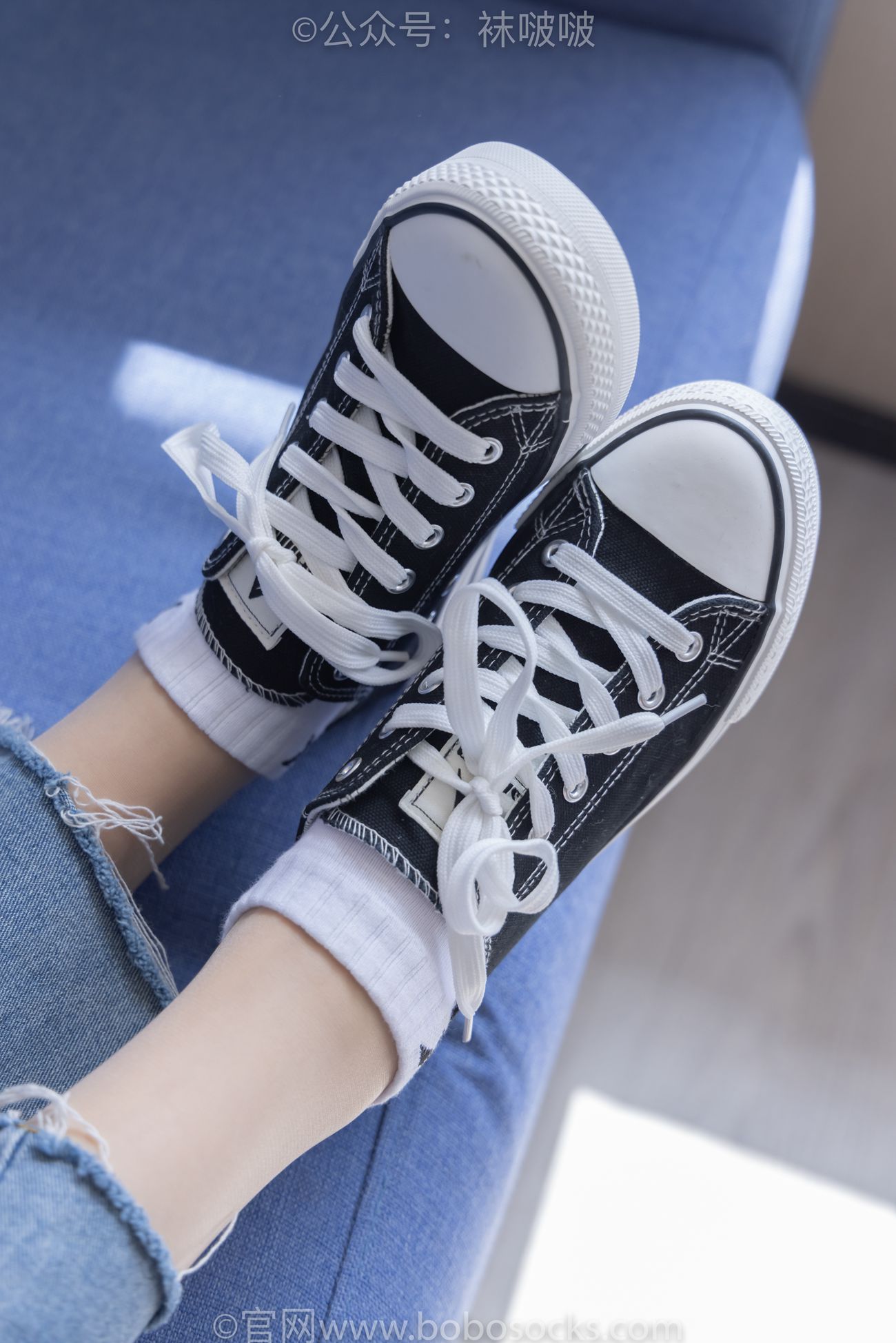 图片[21]-[BoBoSocks袜啵啵]NO.080 小甜豆-帆布鞋、白棉袜、肉丝（花絮版）[140P] – 速更版-美库