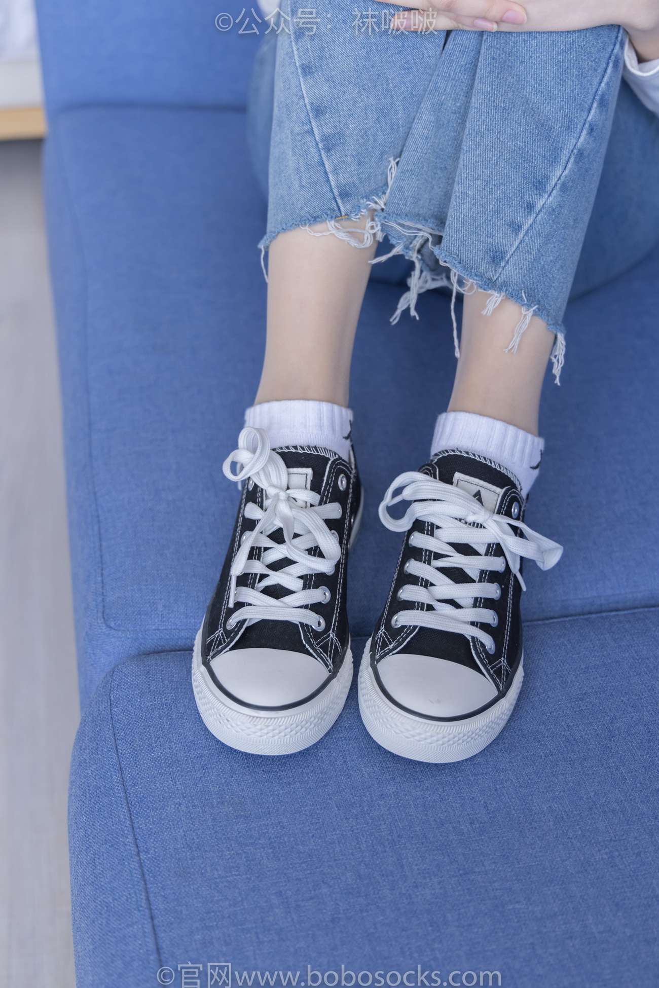 图片[24]-[BoBoSocks袜啵啵]NO.080 小甜豆-帆布鞋、白棉袜、肉丝（花絮版）[140P] – 速更版-美库