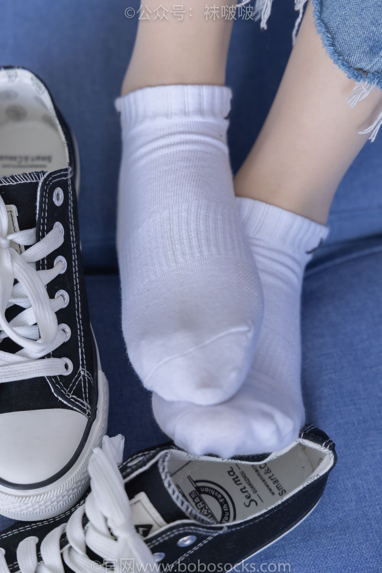 图片[34]-[BoBoSocks袜啵啵]NO.080 小甜豆-帆布鞋、白棉袜、肉丝（花絮版）[140P] – 速更版-美库