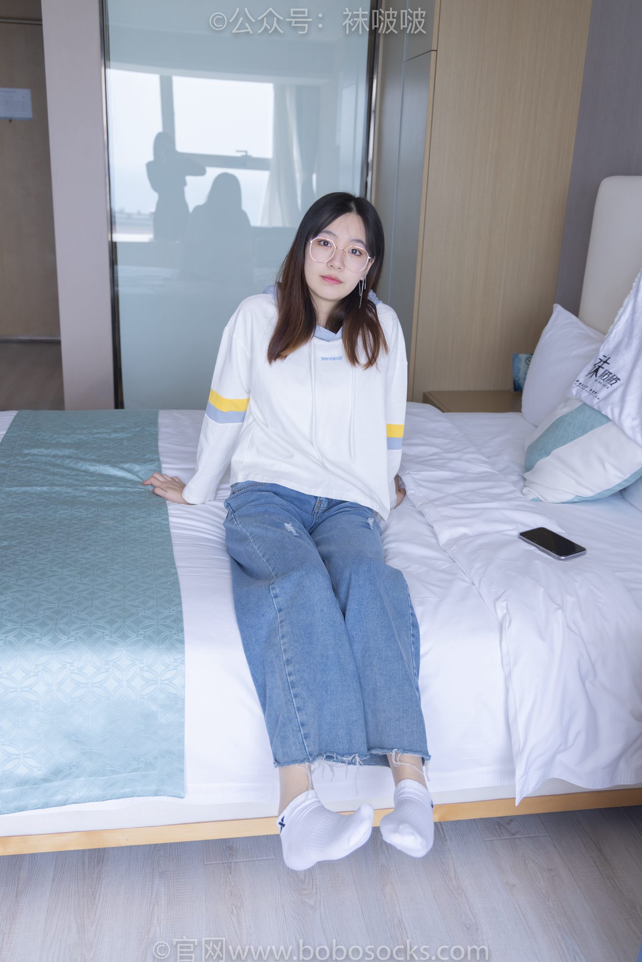 图片[39]-[BoBoSocks袜啵啵]NO.080 小甜豆-帆布鞋、白棉袜、肉丝（花絮版）[140P] – 速更版-美库