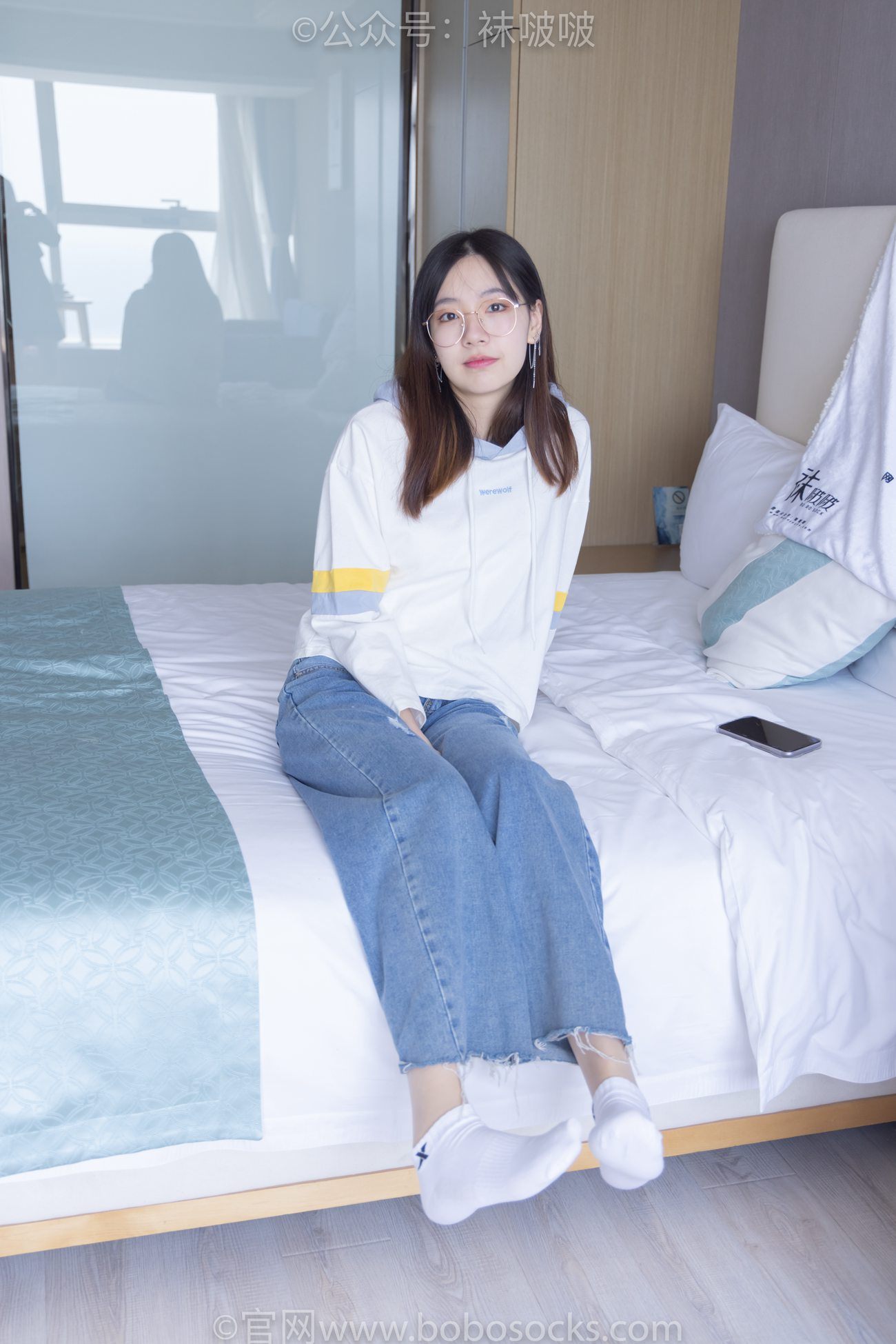 图片[40]-[BoBoSocks袜啵啵]NO.080 小甜豆-帆布鞋、白棉袜、肉丝（花絮版）[140P] – 速更版-美库