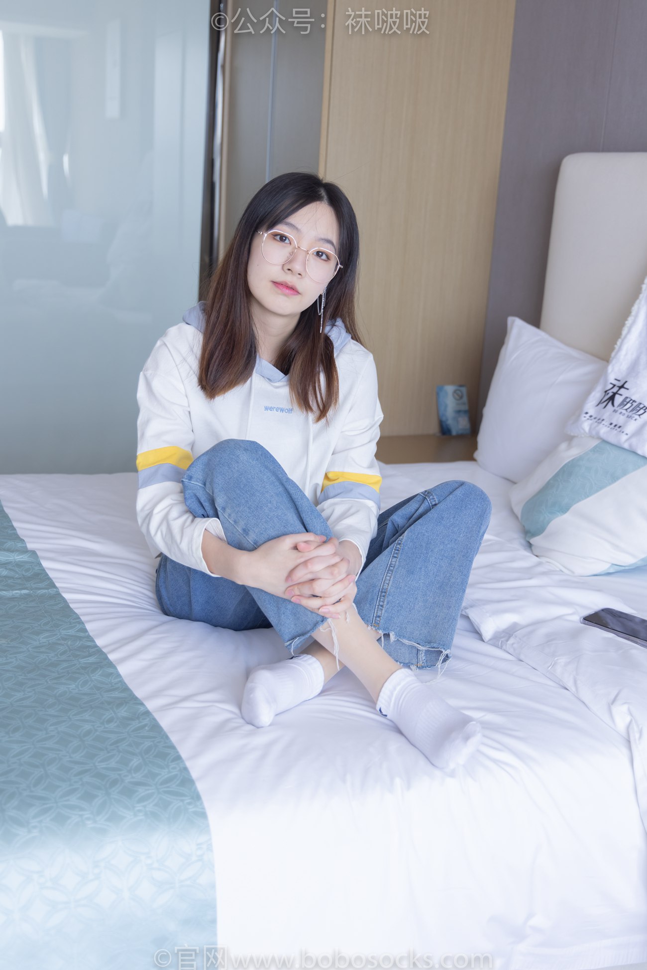 图片[44]-[BoBoSocks袜啵啵]NO.080 小甜豆-帆布鞋、白棉袜、肉丝（花絮版）[140P] – 速更版-美库