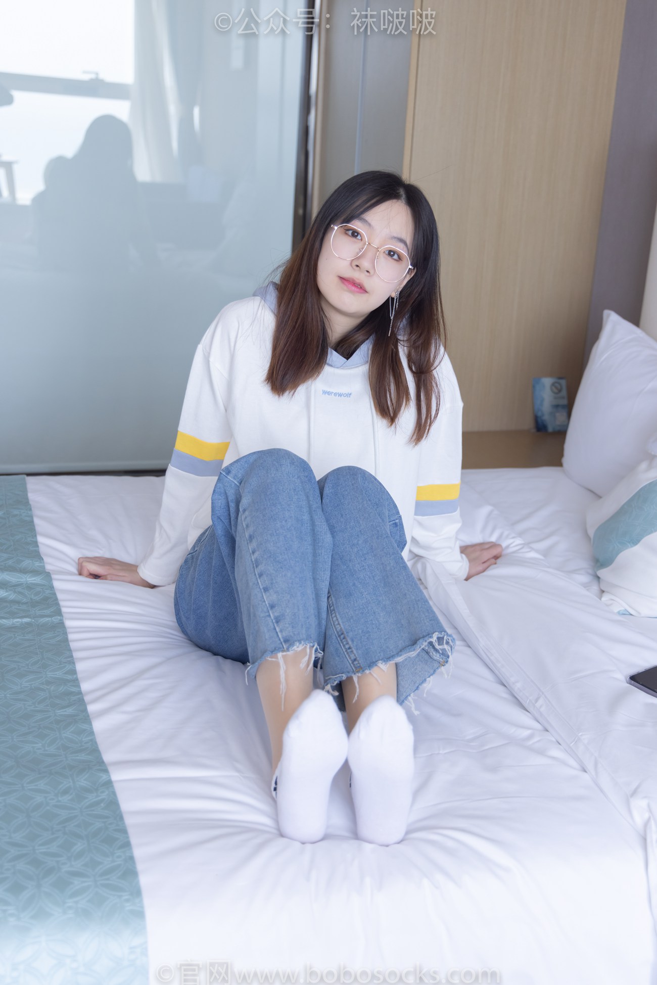 图片[48]-[BoBoSocks袜啵啵]NO.080 小甜豆-帆布鞋、白棉袜、肉丝（花絮版）[140P] – 速更版-美库