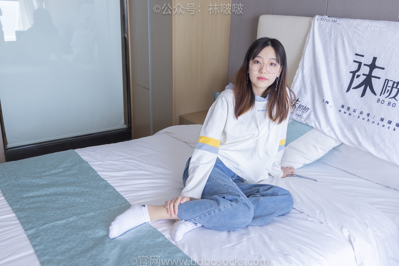 图片[54]-[BoBoSocks袜啵啵]NO.080 小甜豆-帆布鞋、白棉袜、肉丝（花絮版）[140P] – 速更版-美库