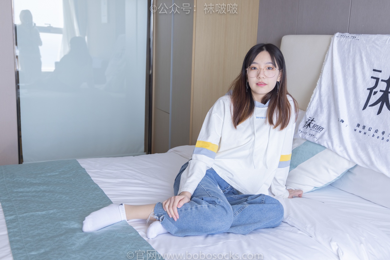 图片[55]-[BoBoSocks袜啵啵]NO.080 小甜豆-帆布鞋、白棉袜、肉丝（花絮版）[140P] – 速更版-美库