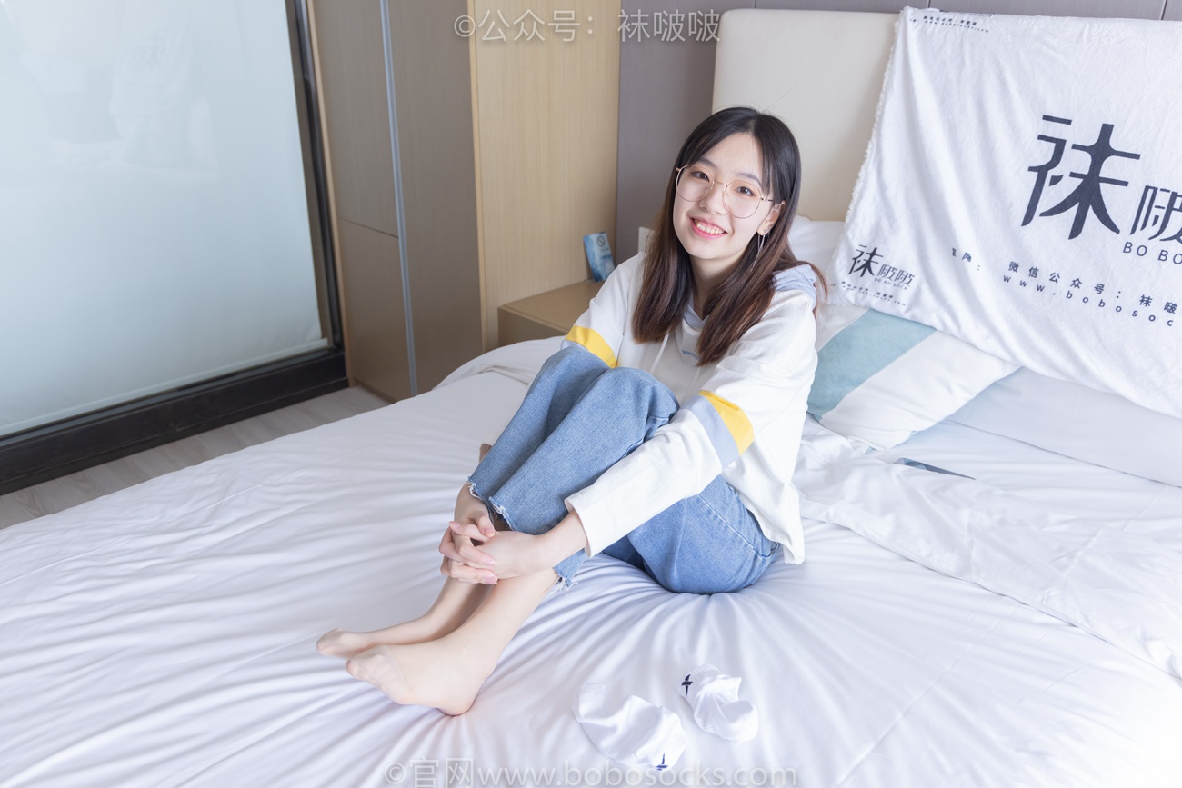 图片[75]-[BoBoSocks袜啵啵]NO.080 小甜豆-帆布鞋、白棉袜、肉丝（花絮版）[140P] – 速更版-美库