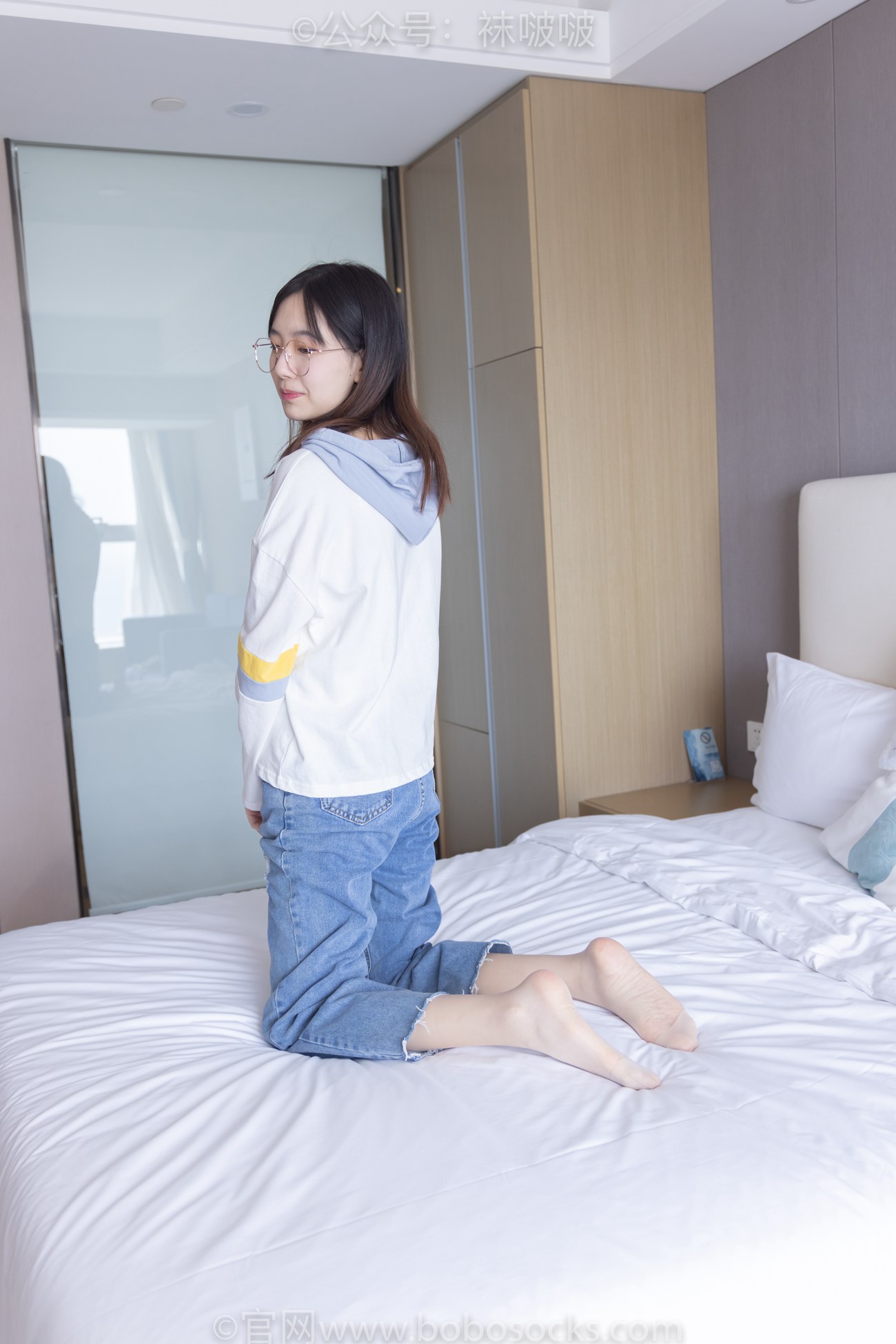 图片[82]-[BoBoSocks袜啵啵]NO.080 小甜豆-帆布鞋、白棉袜、肉丝（花絮版）[140P] – 速更版-美库