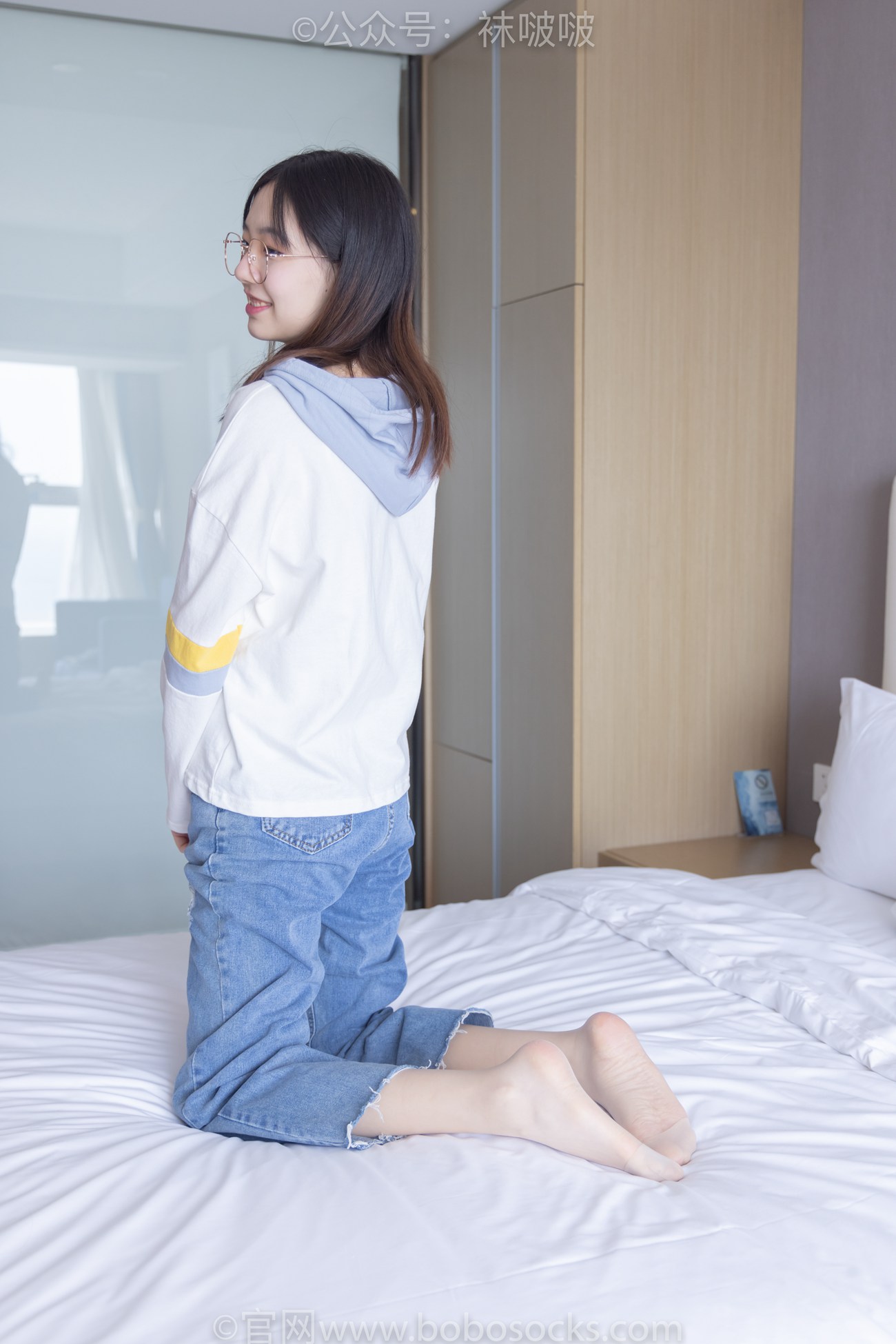 图片[83]-[BoBoSocks袜啵啵]NO.080 小甜豆-帆布鞋、白棉袜、肉丝（花絮版）[140P] – 速更版-美库