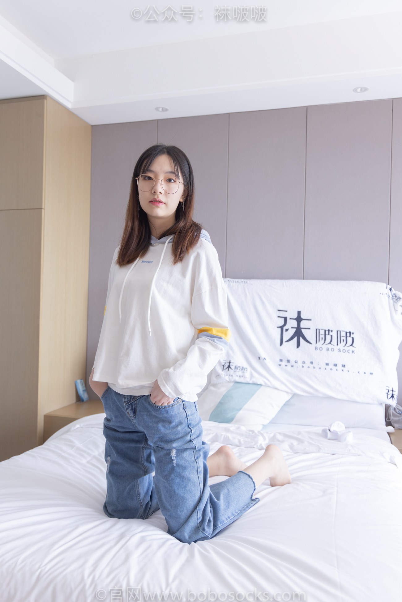 图片[90]-[BoBoSocks袜啵啵]NO.080 小甜豆-帆布鞋、白棉袜、肉丝（花絮版）[140P] – 速更版-美库