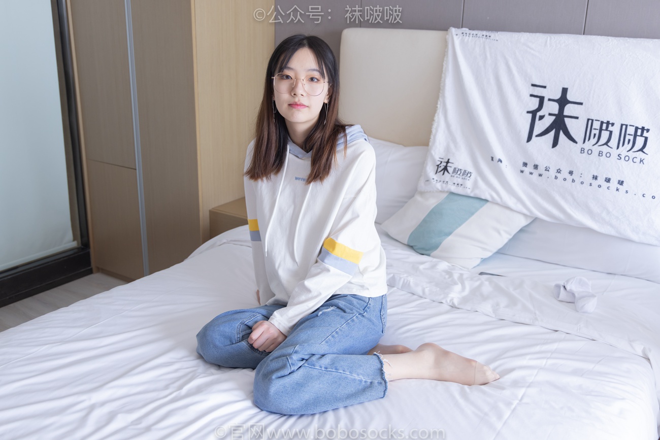 图片[92]-[BoBoSocks袜啵啵]NO.080 小甜豆-帆布鞋、白棉袜、肉丝（花絮版）[140P] – 速更版-美库