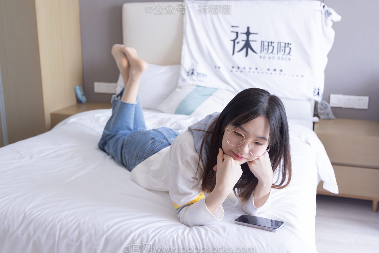 图片[101]-[BoBoSocks袜啵啵]NO.080 小甜豆-帆布鞋、白棉袜、肉丝（花絮版）[140P] – 速更版-美库