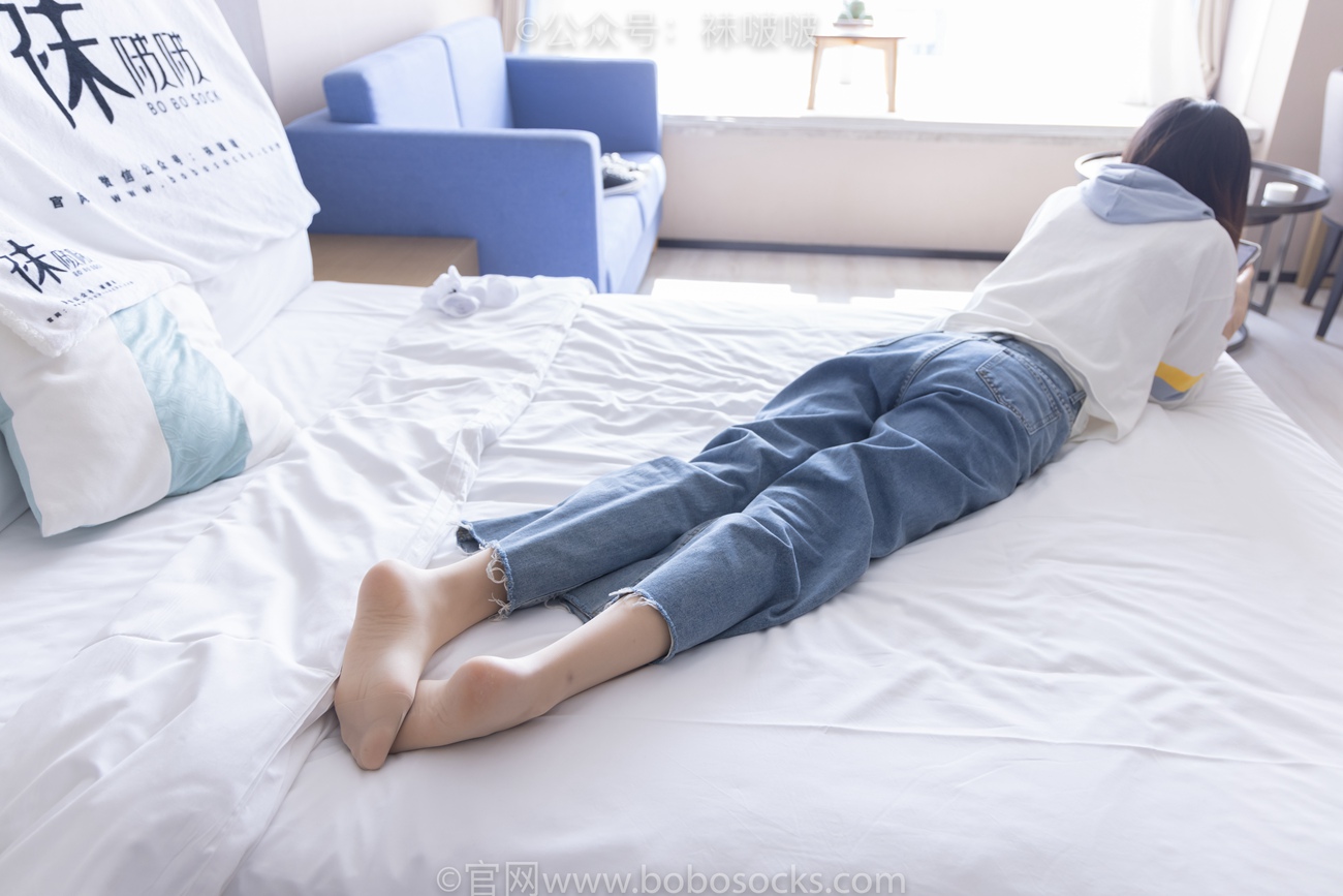 图片[111]-[BoBoSocks袜啵啵]NO.080 小甜豆-帆布鞋、白棉袜、肉丝（花絮版）[140P] – 速更版-美库