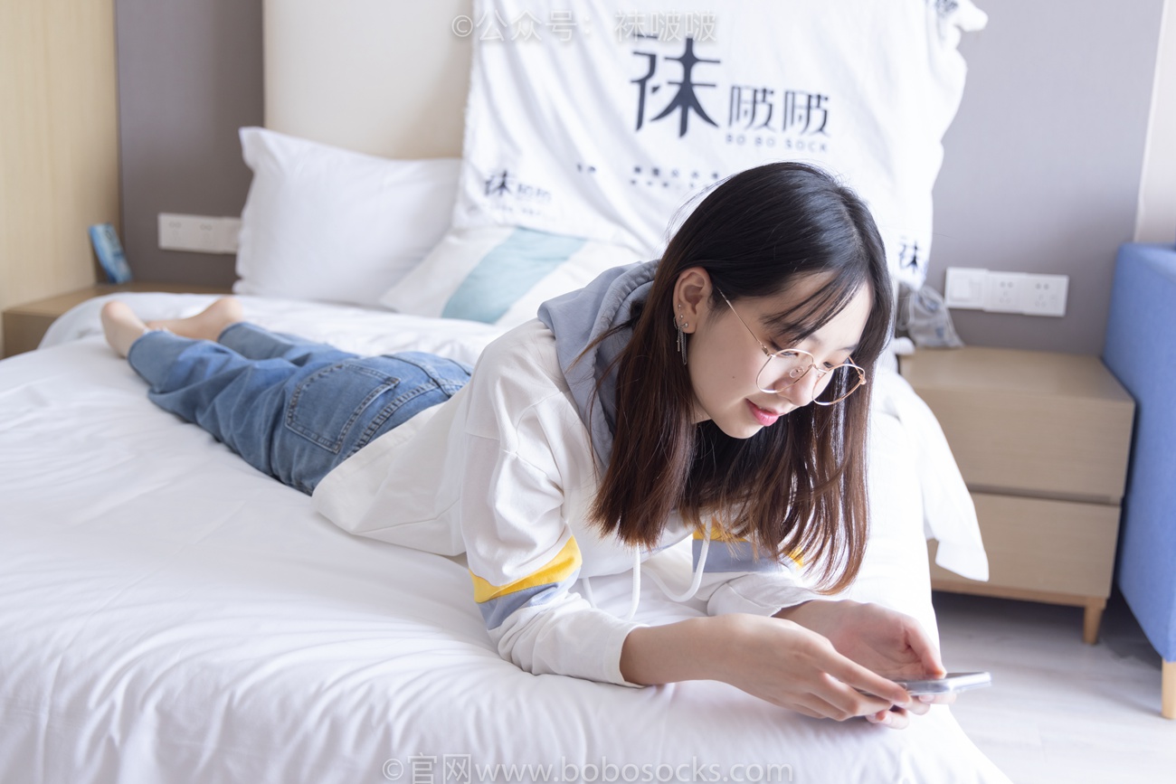 图片[115]-[BoBoSocks袜啵啵]NO.080 小甜豆-帆布鞋、白棉袜、肉丝（花絮版）[140P] – 速更版-美库