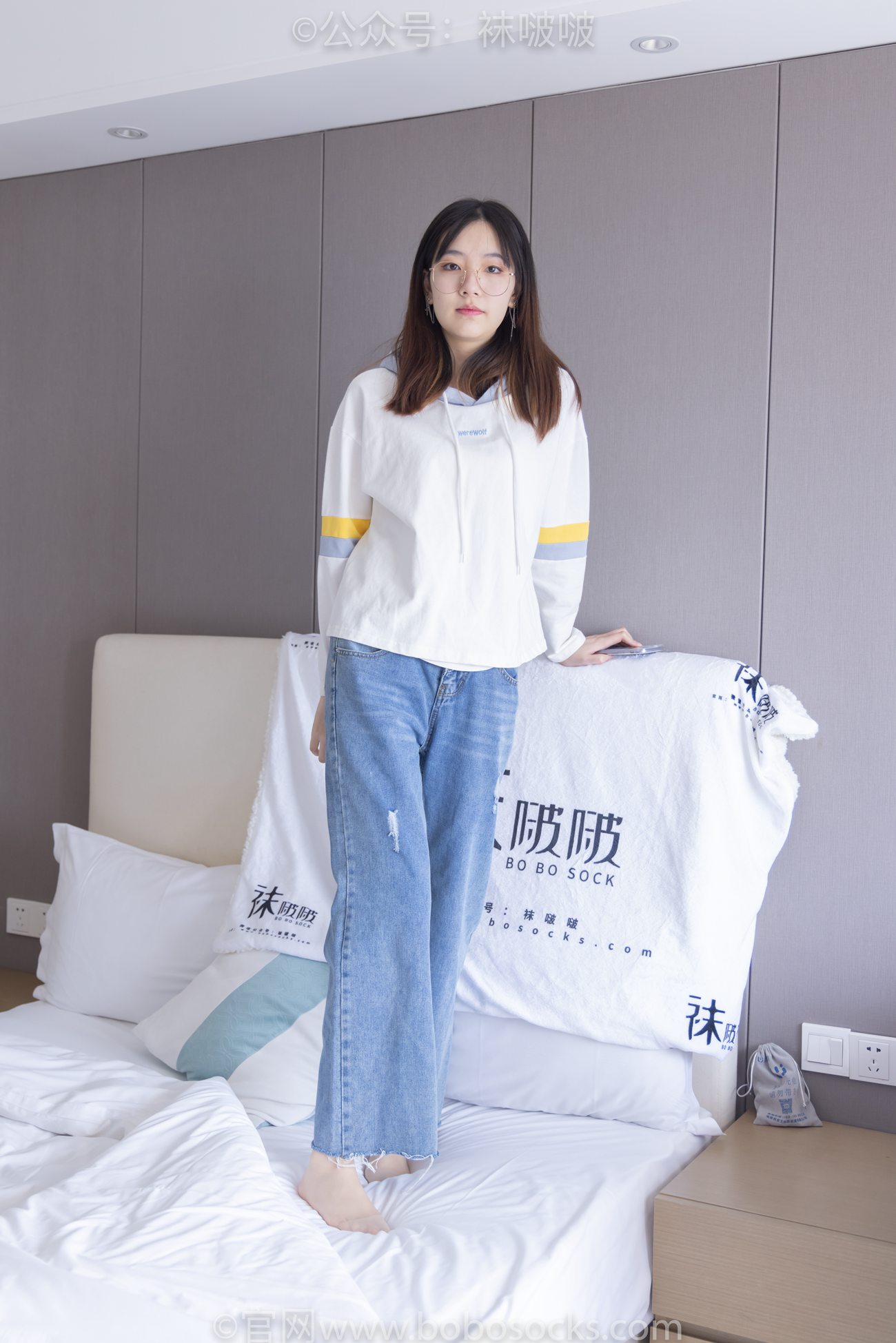 图片[117]-[BoBoSocks袜啵啵]NO.080 小甜豆-帆布鞋、白棉袜、肉丝（花絮版）[140P] – 速更版-美库