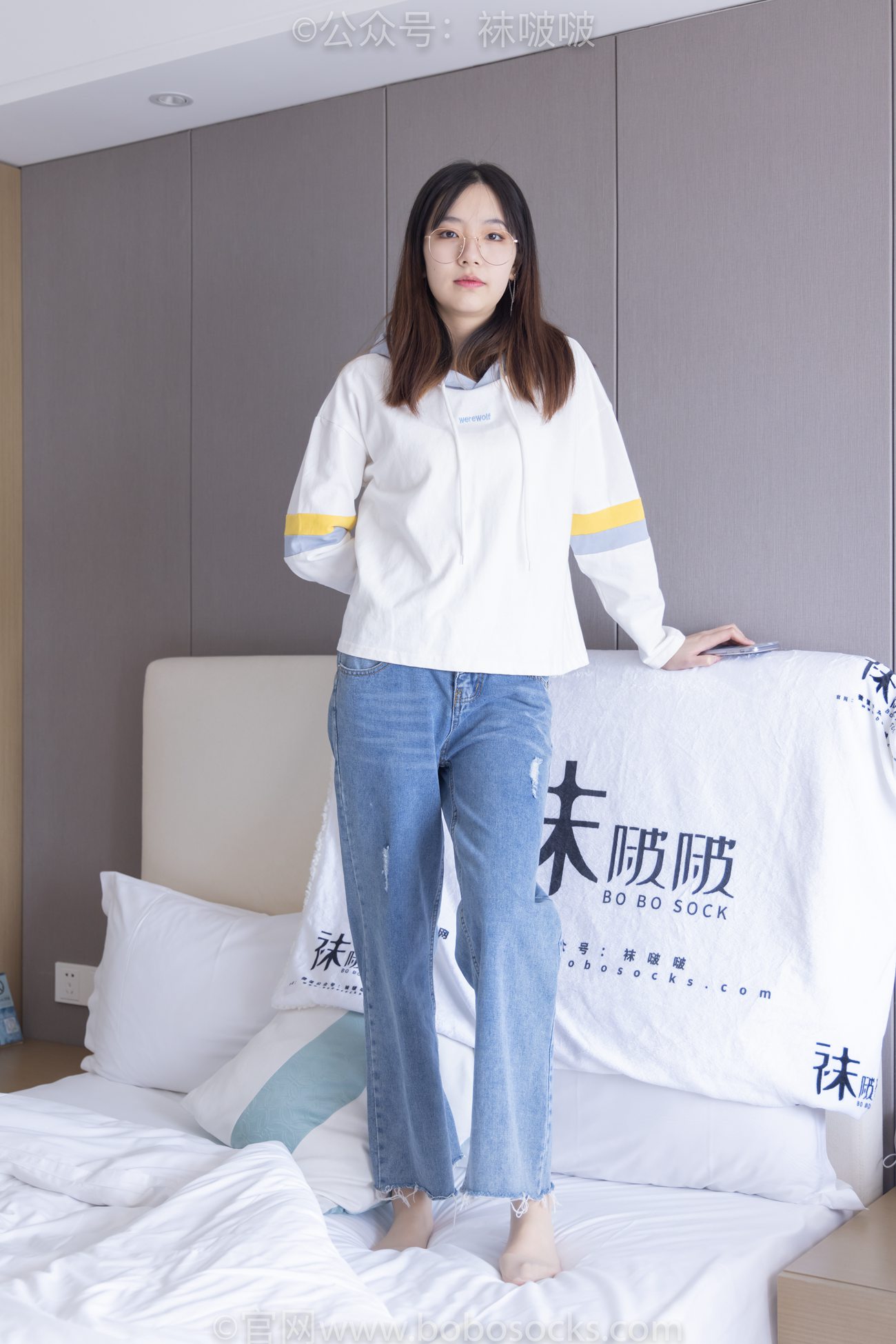 图片[118]-[BoBoSocks袜啵啵]NO.080 小甜豆-帆布鞋、白棉袜、肉丝（花絮版）[140P] – 速更版-美库