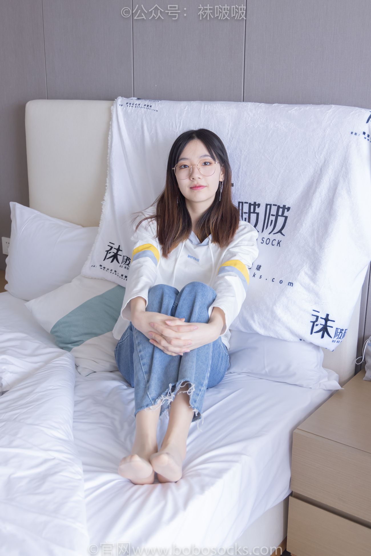 图片[128]-[BoBoSocks袜啵啵]NO.080 小甜豆-帆布鞋、白棉袜、肉丝（花絮版）[140P] – 速更版-美库