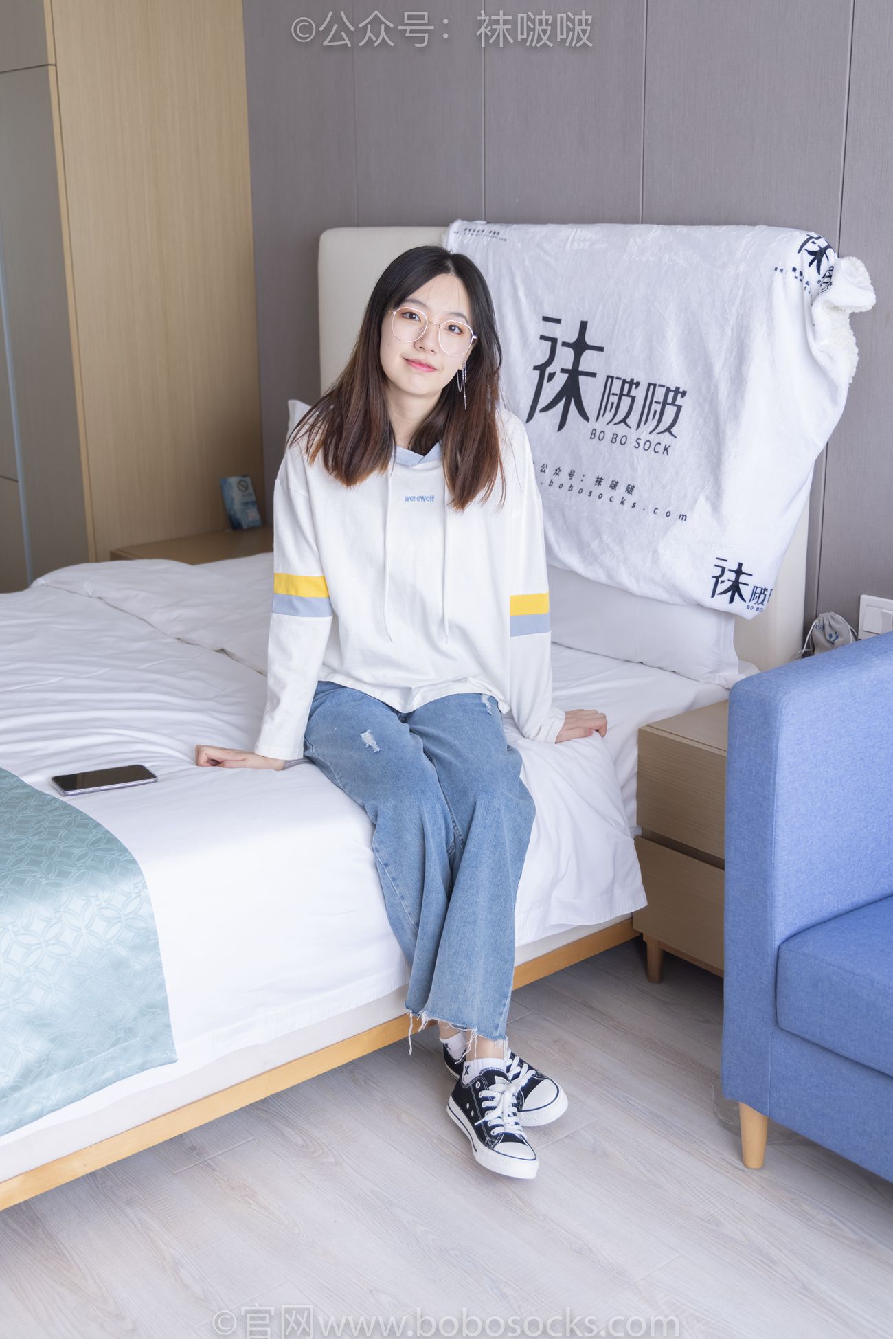 图片[133]-[BoBoSocks袜啵啵]NO.080 小甜豆-帆布鞋、白棉袜、肉丝（花絮版）[140P] – 速更版-美库