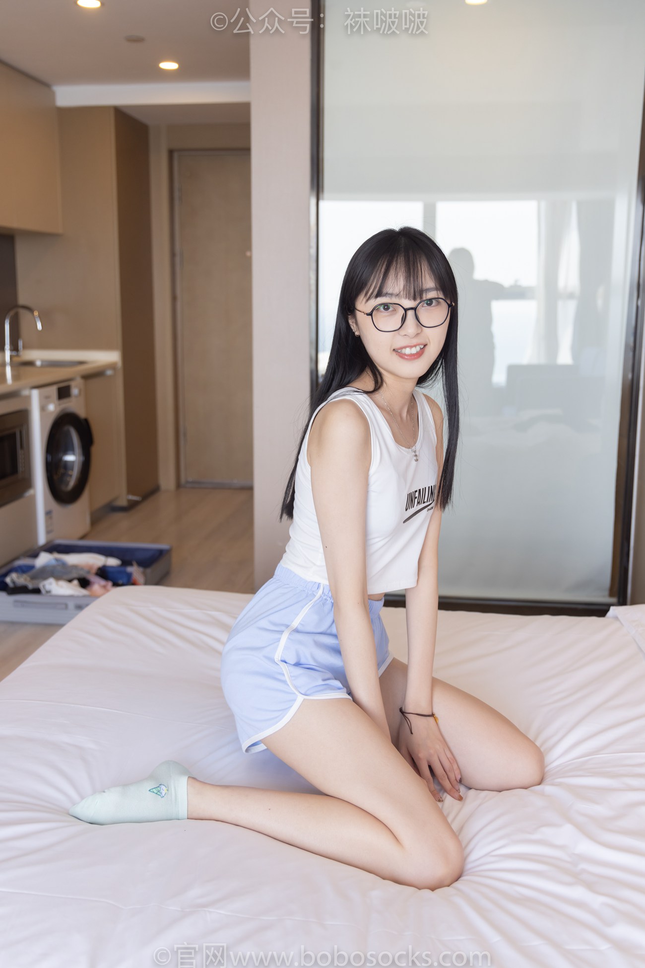 图片[34]-[BoBoSocks袜啵啵]NO.081 稚予- AJ、浅黄色短棉袜、浅蓝色短棉袜、裸足（花絮版）[145P] – 速更版-美库