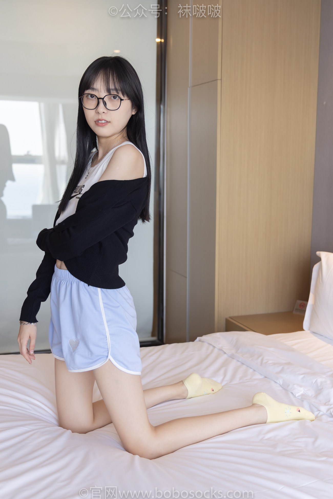 图片[114]-[BoBoSocks袜啵啵]NO.081 稚予- AJ、浅黄色短棉袜、浅蓝色短棉袜、裸足（花絮版）[145P] – 速更版-美库