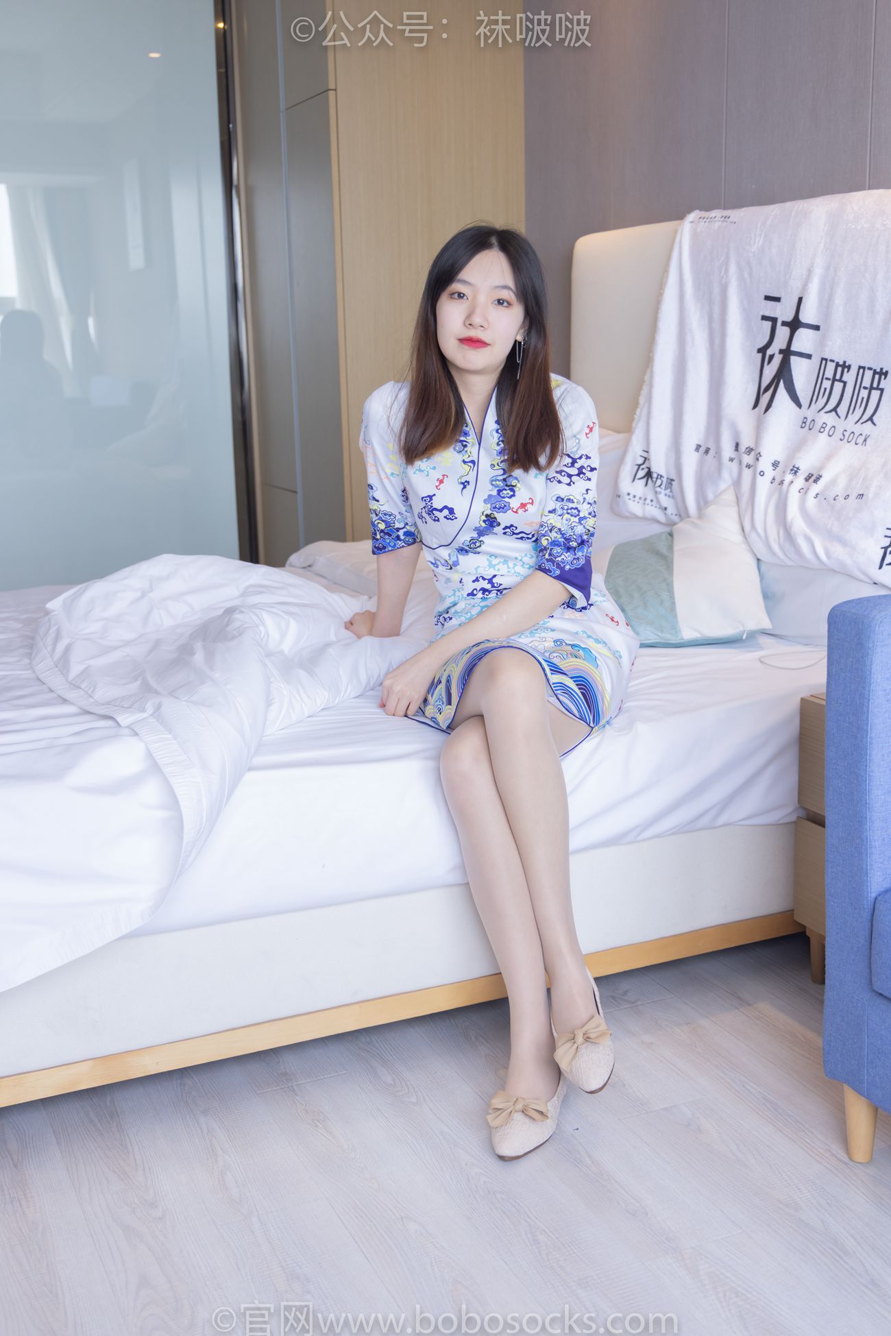 图片[132]-[BoBoSocks袜啵啵]NO.082 小甜豆-旗袍、皮底鞋、高跟鞋、肉丝[140P] – 速更版-美库