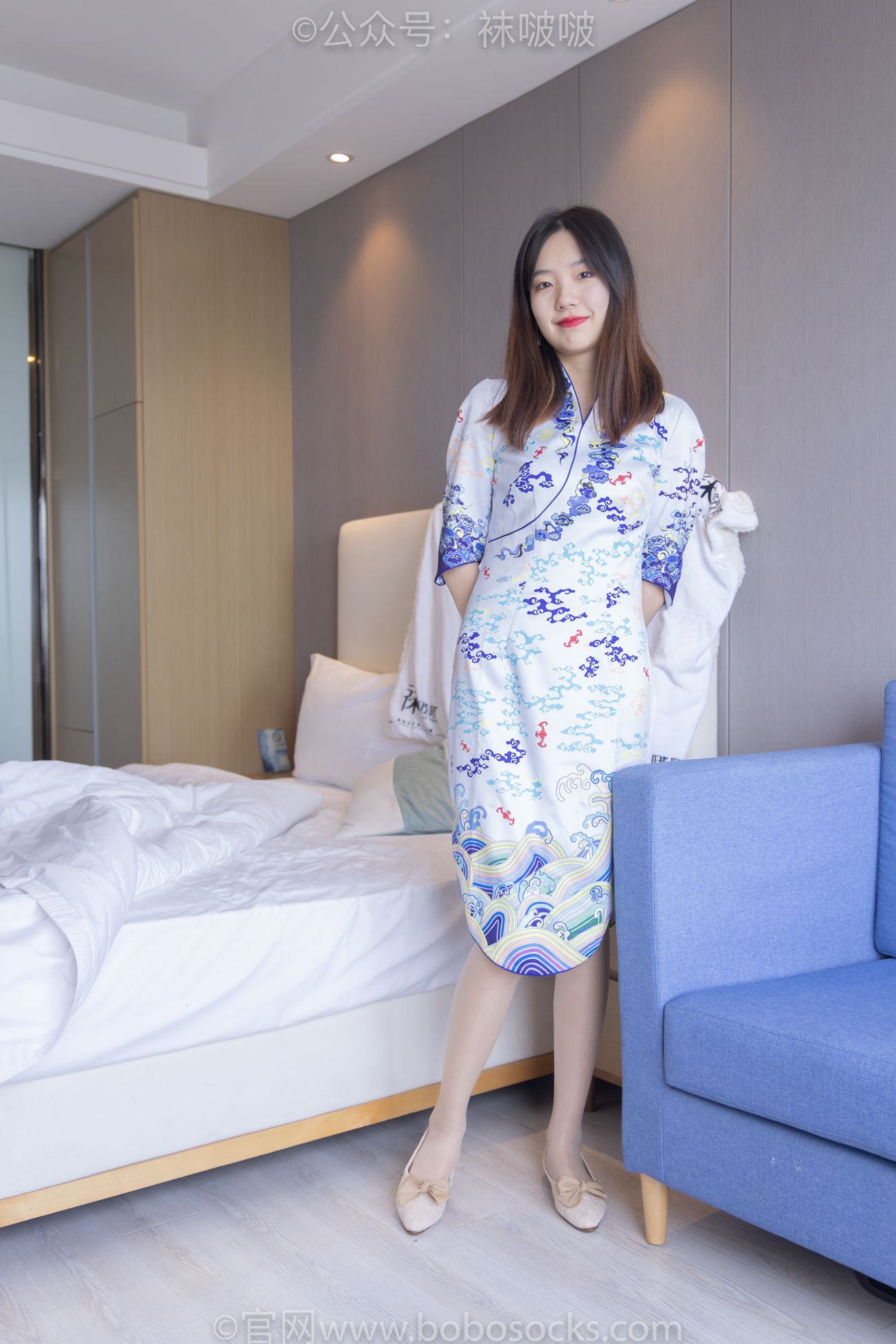 图片[138]-[BoBoSocks袜啵啵]NO.082 小甜豆-旗袍、皮底鞋、高跟鞋、肉丝[140P] – 速更版-美库