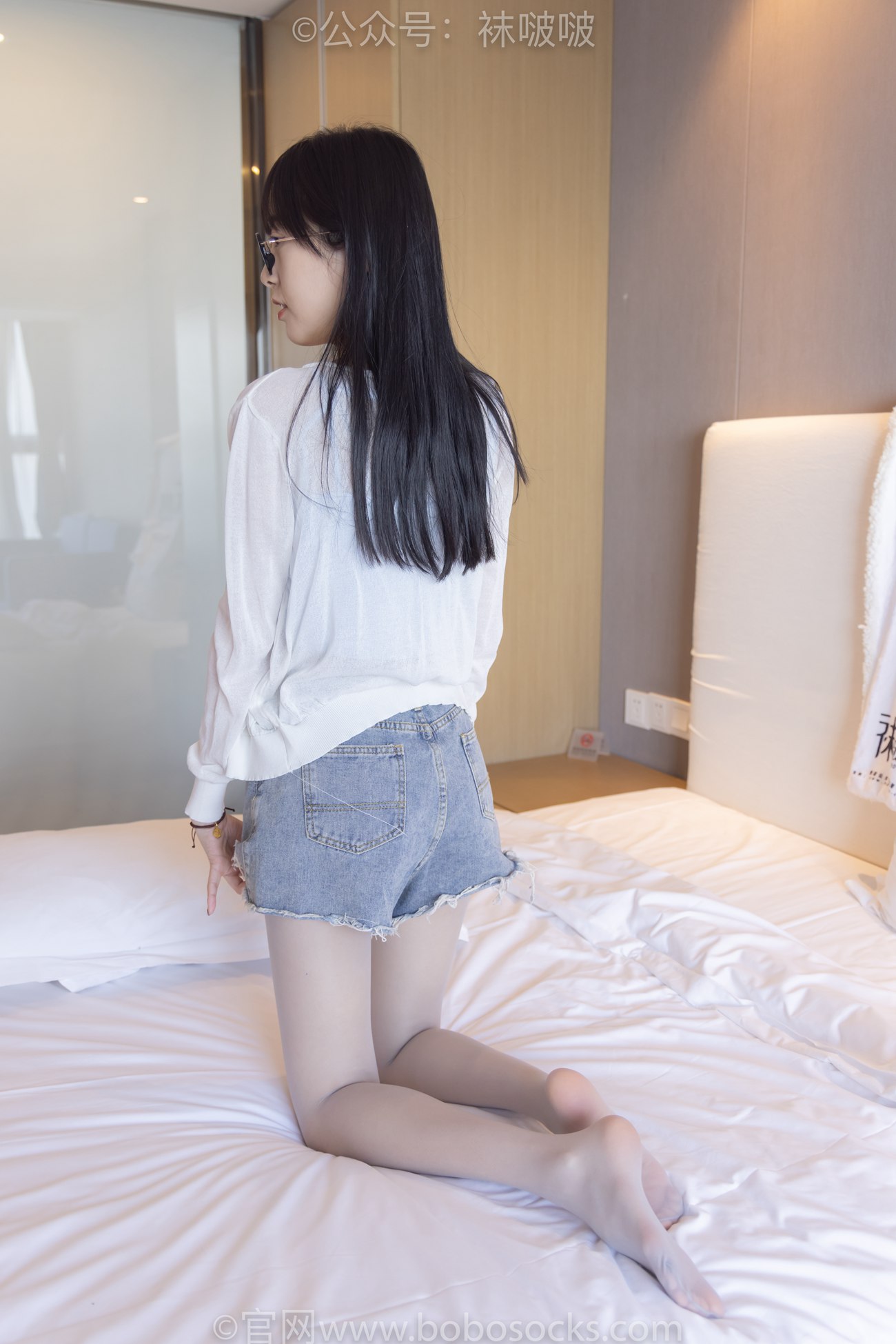 图片[54]-[BoBoSocks袜啵啵]NO.083 稚予-高跟鞋、凉鞋、白丝、裸足涂白色指甲油剧情[140P] – 速更版-美库