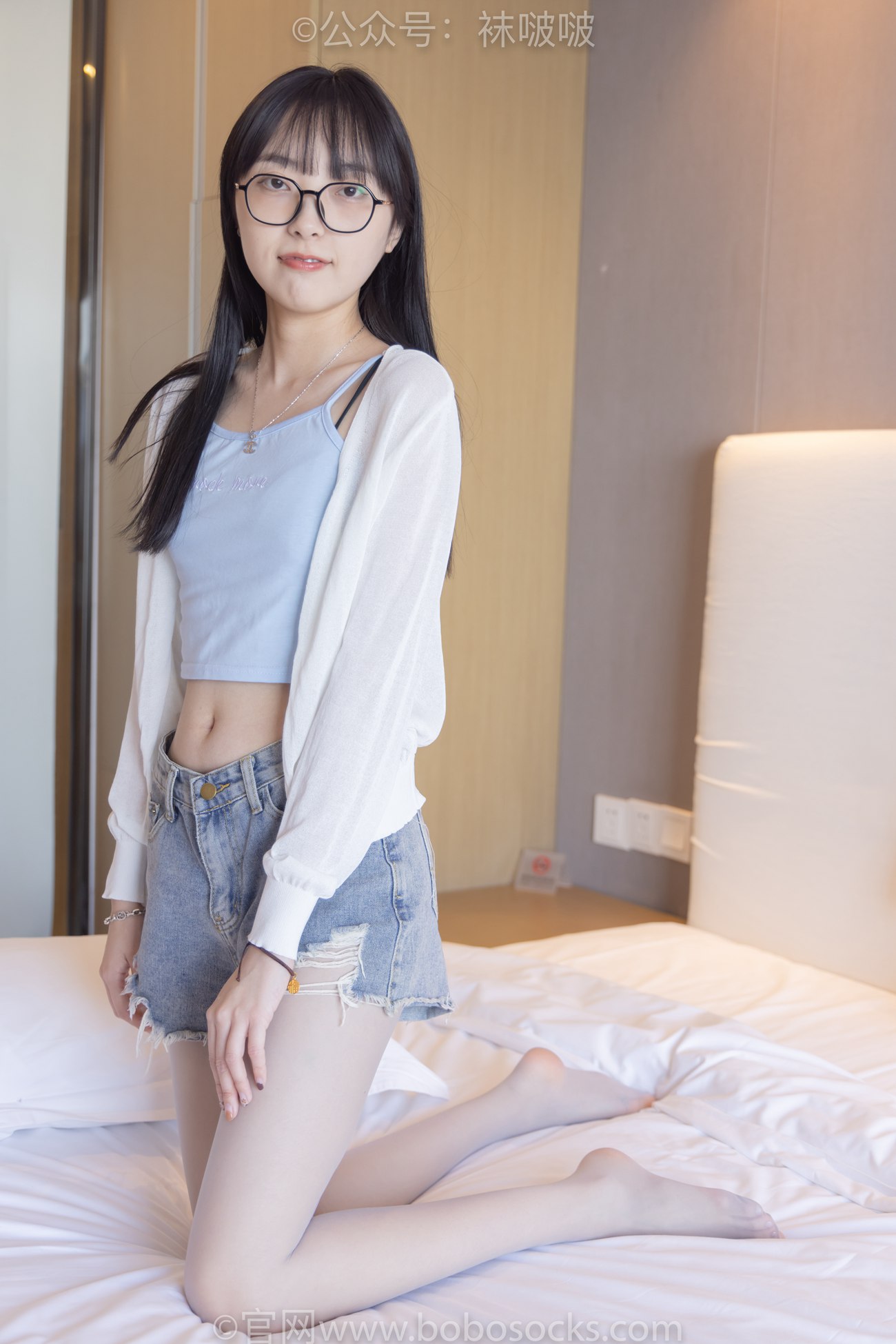 图片[59]-[BoBoSocks袜啵啵]NO.083 稚予-高跟鞋、凉鞋、白丝、裸足涂白色指甲油剧情[140P] – 速更版-美库