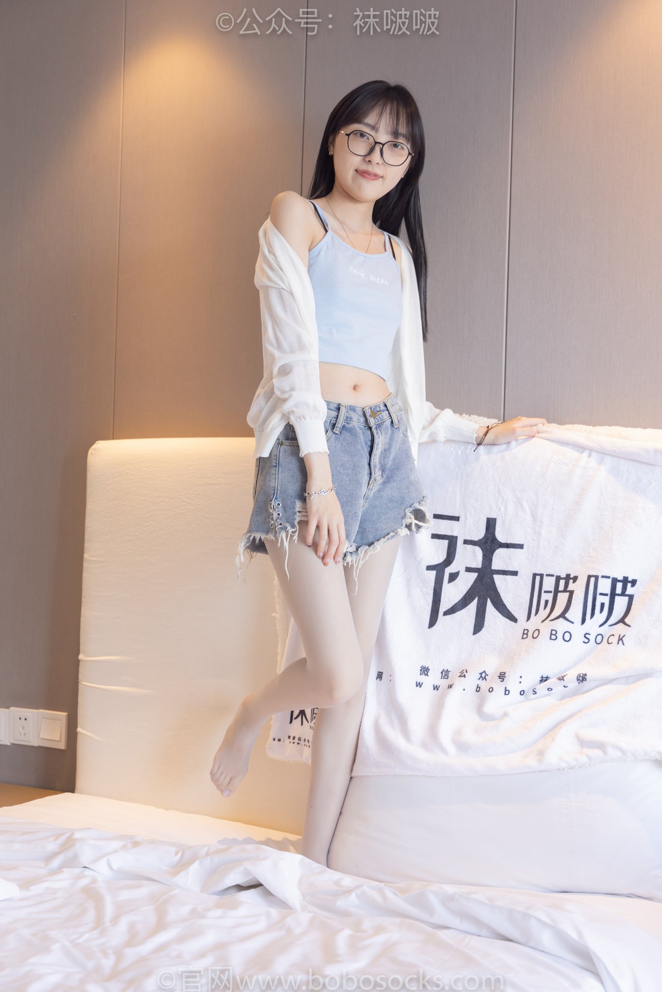 图片[94]-[BoBoSocks袜啵啵]NO.083 稚予-高跟鞋、凉鞋、白丝、裸足涂白色指甲油剧情[140P] – 速更版-美库