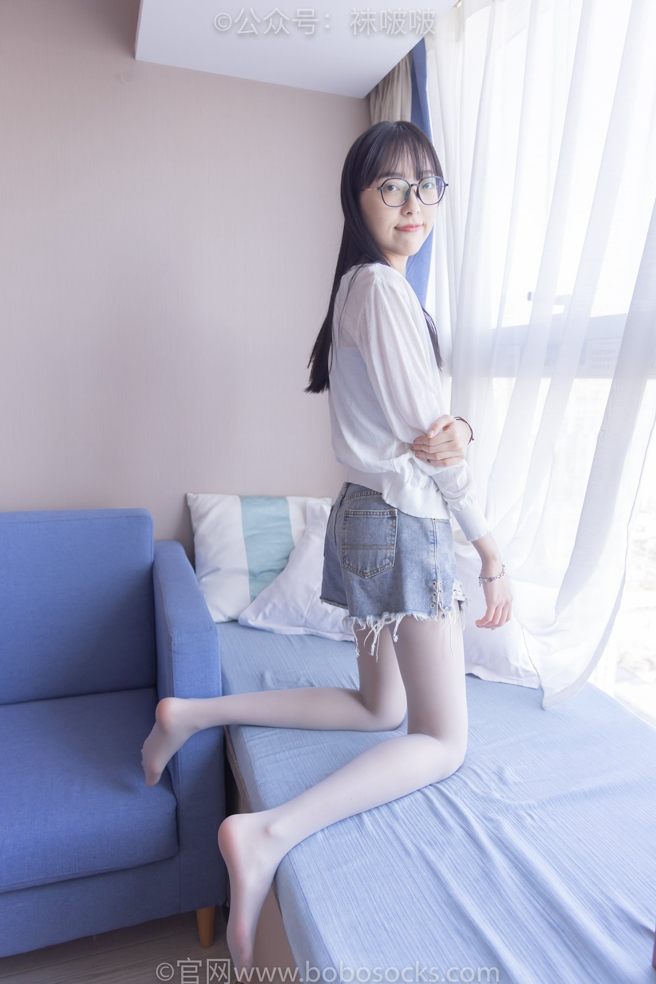 图片[109]-[BoBoSocks袜啵啵]NO.083 稚予-高跟鞋、凉鞋、白丝、裸足涂白色指甲油剧情[140P] – 速更版-美库