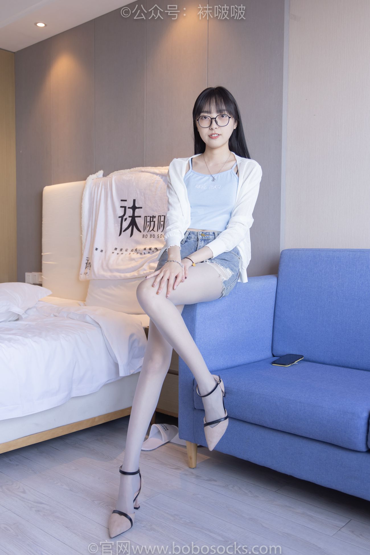 图片[131]-[BoBoSocks袜啵啵]NO.083 稚予-高跟鞋、凉鞋、白丝、裸足涂白色指甲油剧情[140P] – 速更版-美库