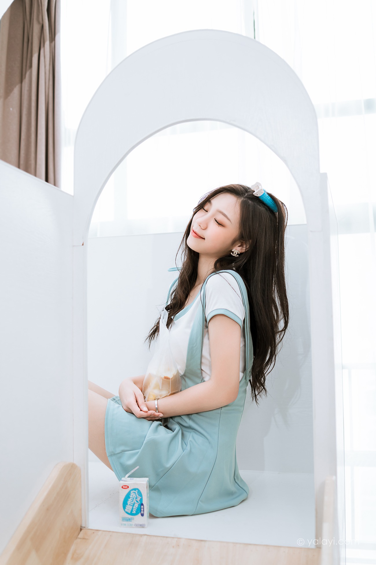 图片[13]-[YALAYI雅拉伊]2022.05.31 NO.938 天使的微笑 梓瑶[40+1P] – 速更版-美库