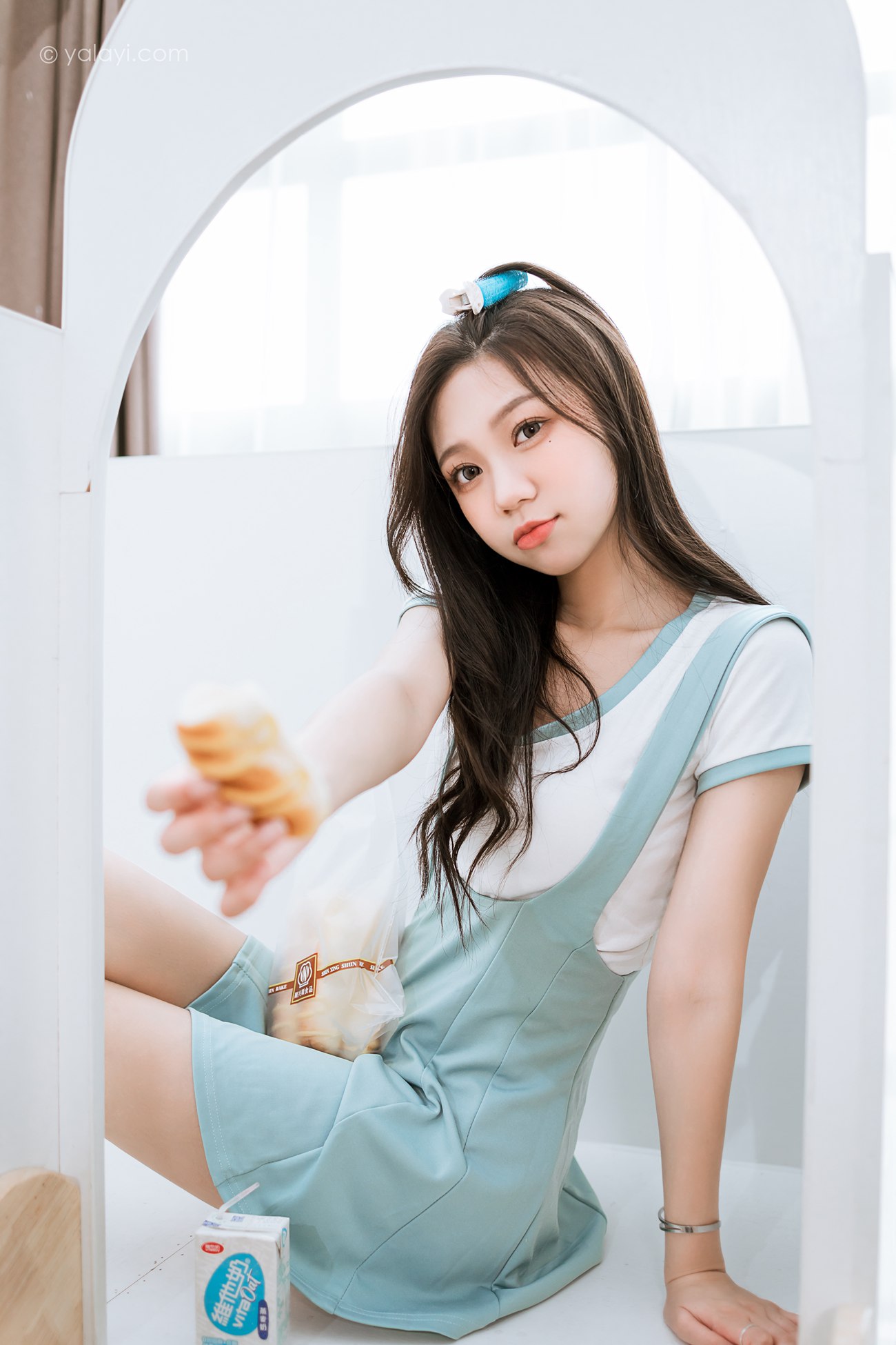 图片[14]-[YALAYI雅拉伊]2022.05.31 NO.938 天使的微笑 梓瑶[40+1P] – 速更版-美库