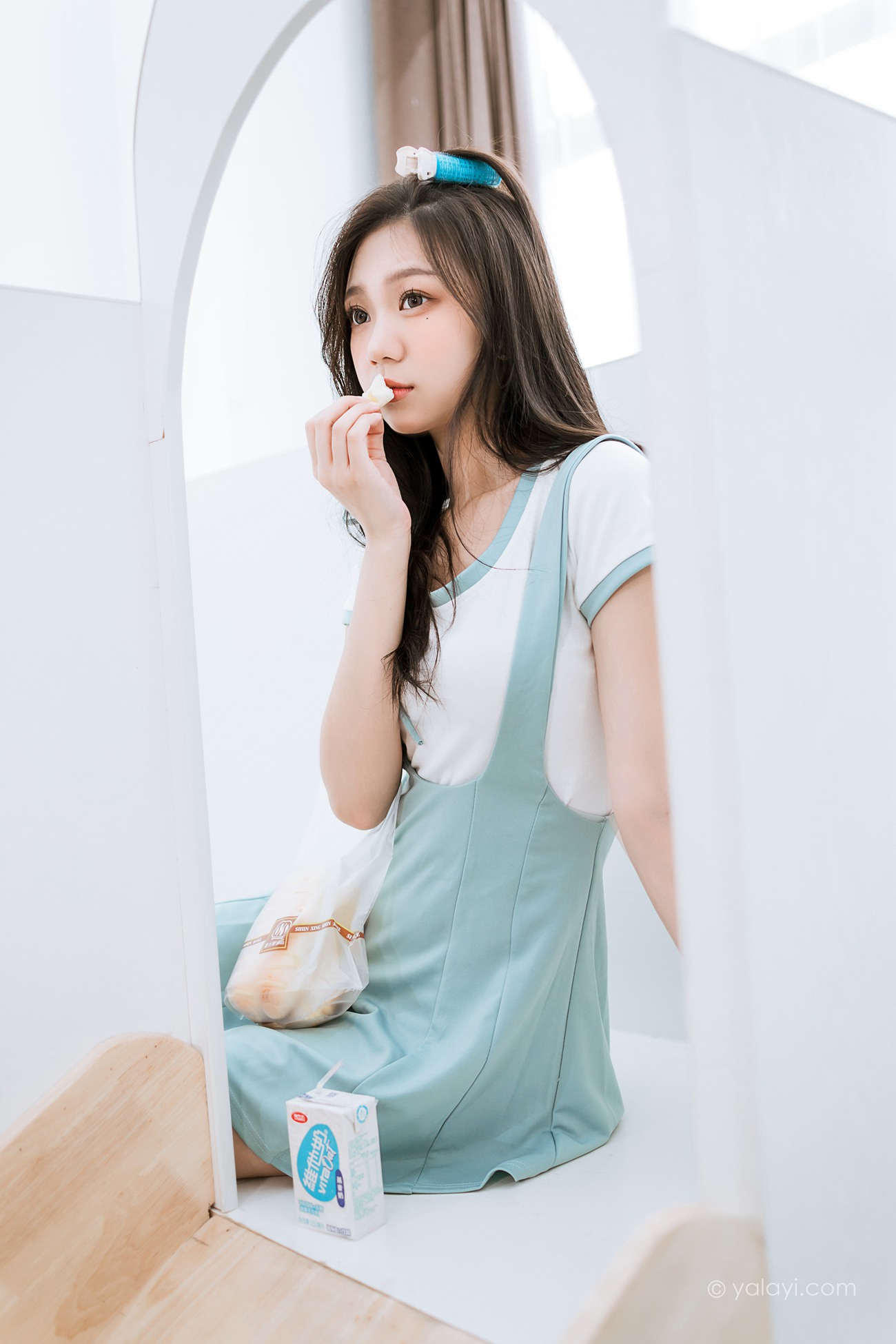 图片[19]-[YALAYI雅拉伊]2022.05.31 NO.938 天使的微笑 梓瑶[40+1P] – 速更版-美库