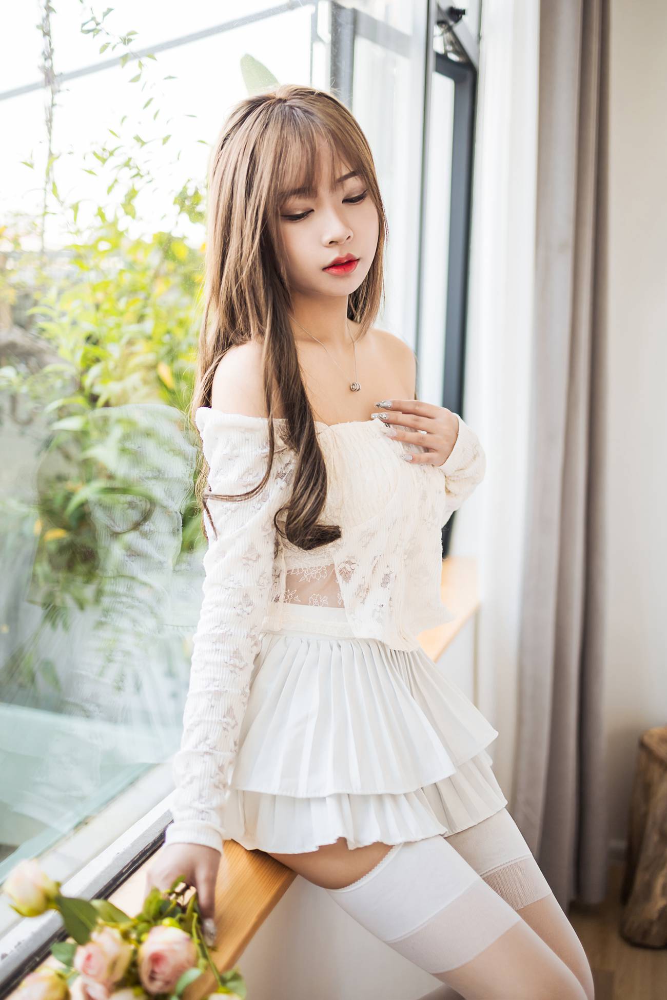 图片[10]-[YALAYI雅拉伊]2022.06.09 NO.941 某一天  阿禾[41+1P] – 速更版-美库