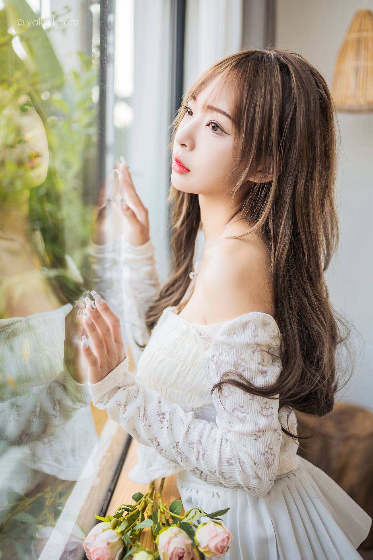 图片[13]-[YALAYI雅拉伊]2022.06.09 NO.941 某一天  阿禾[41+1P] – 速更版-美库