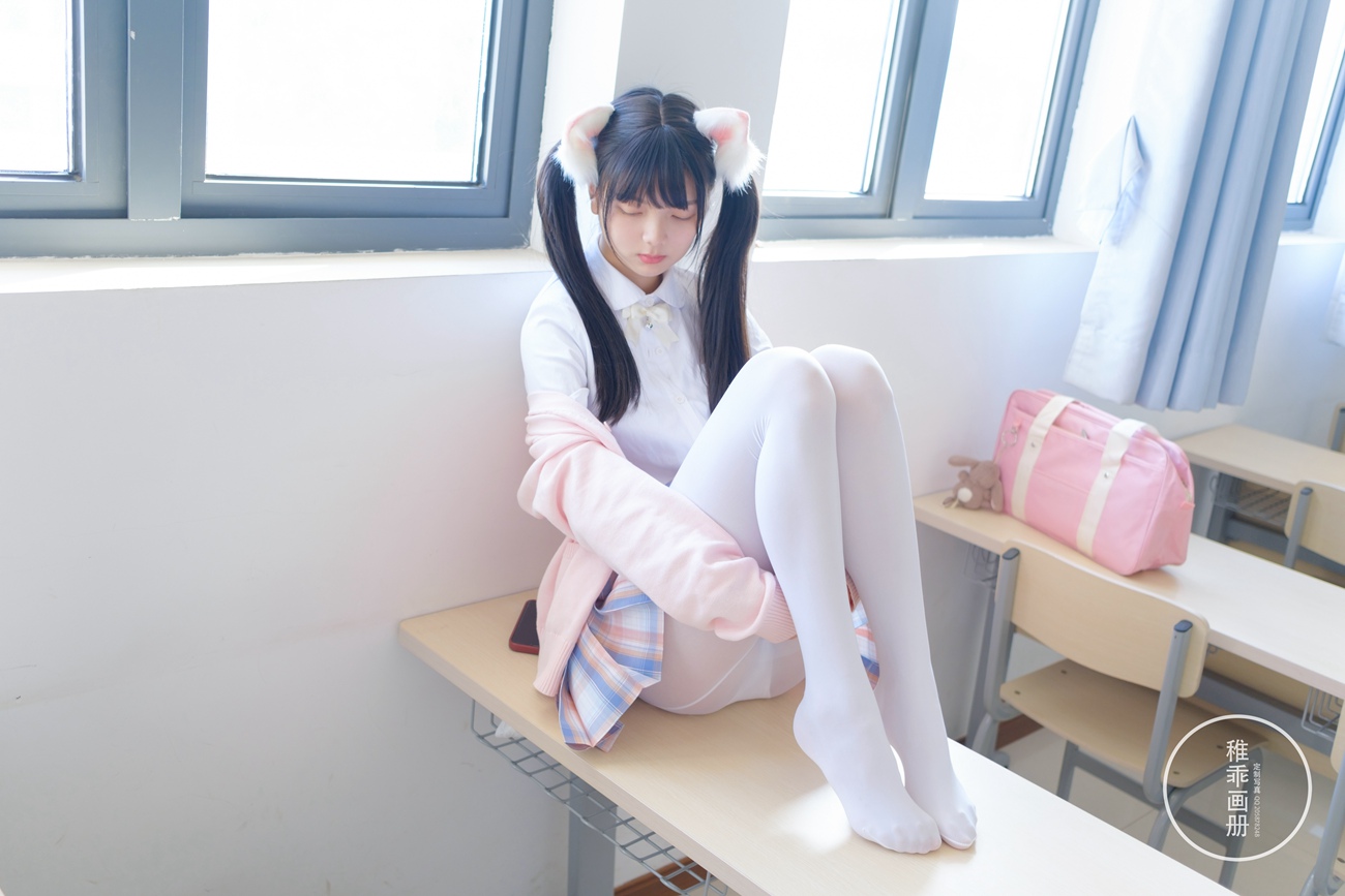 图片[13]-柴系小乖(稚乖画册) – 夜夜 80D 白丝JK [63P] – 速更版-美库