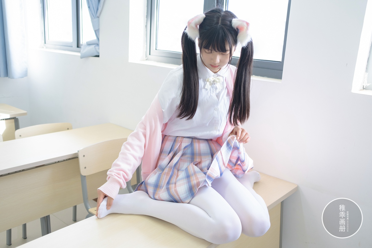 图片[23]-柴系小乖(稚乖画册) – 夜夜 80D 白丝JK [63P] – 速更版-美库