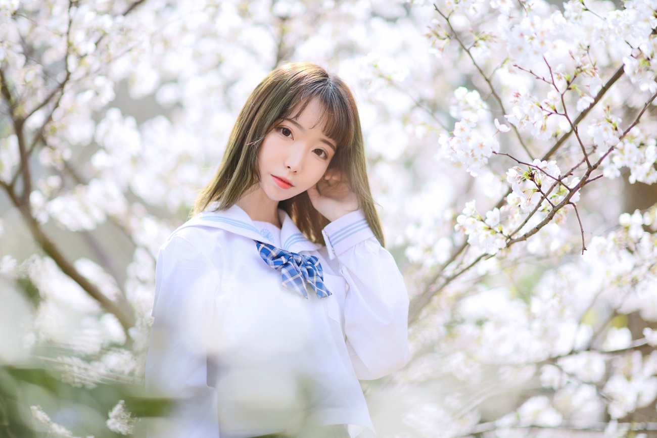 图片[13]-Fushii_海堂 – 樱花树下[41P] – 速更版-美库