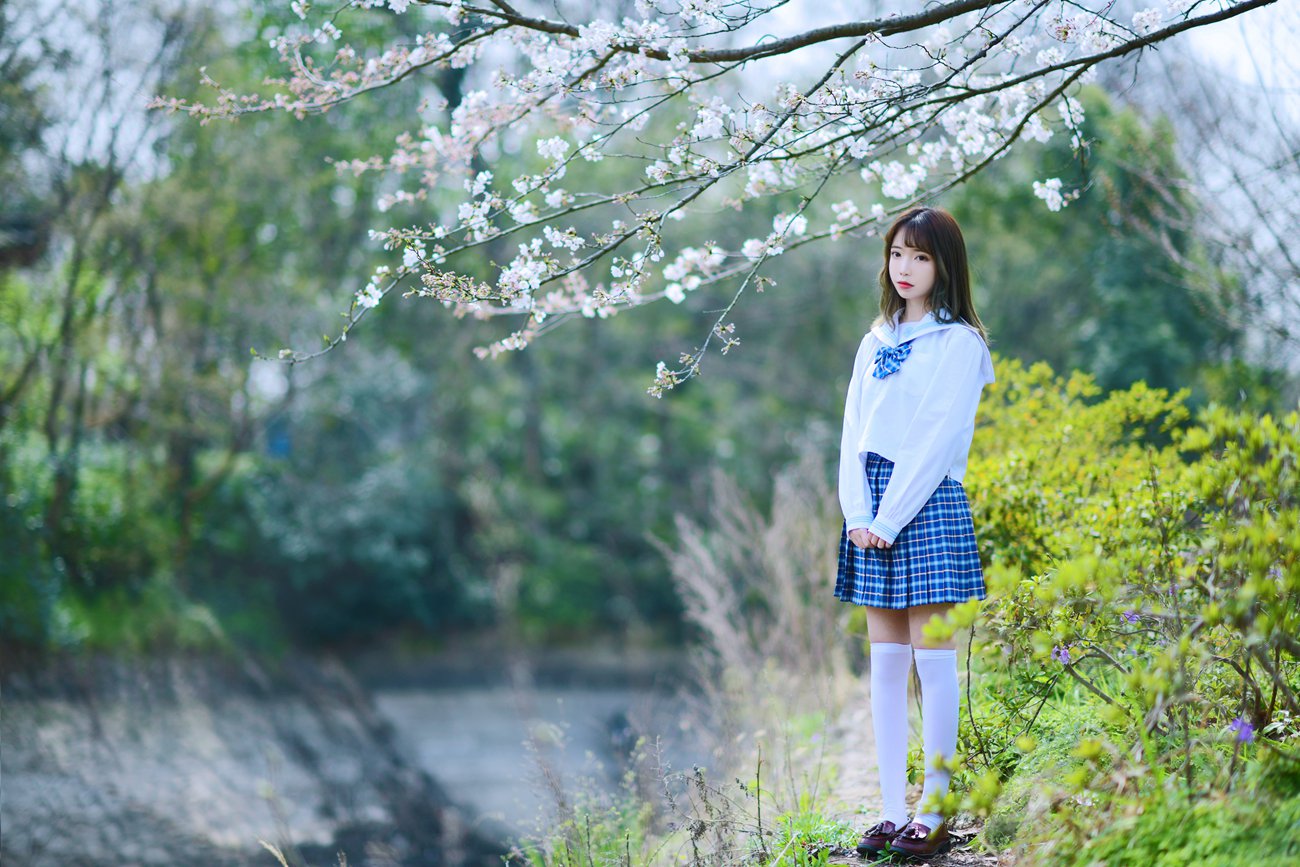 图片[18]-Fushii_海堂 – 樱花树下[41P] – 速更版-美库