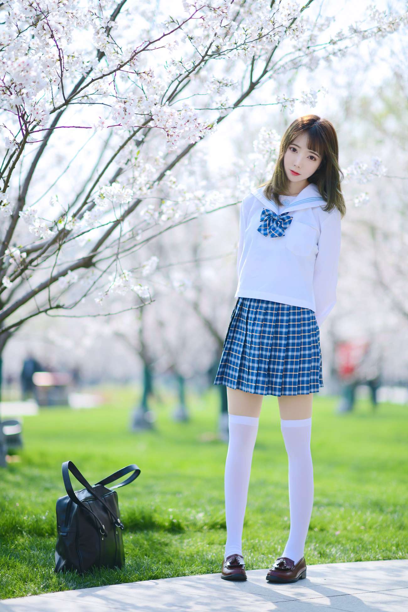 图片[19]-Fushii_海堂 – 樱花树下[41P] – 速更版-美库