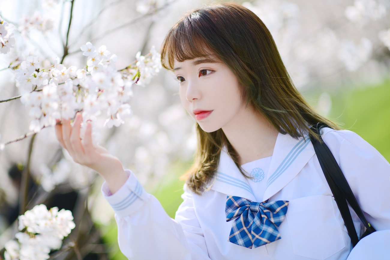 图片[21]-Fushii_海堂 – 樱花树下[41P] – 速更版-美库