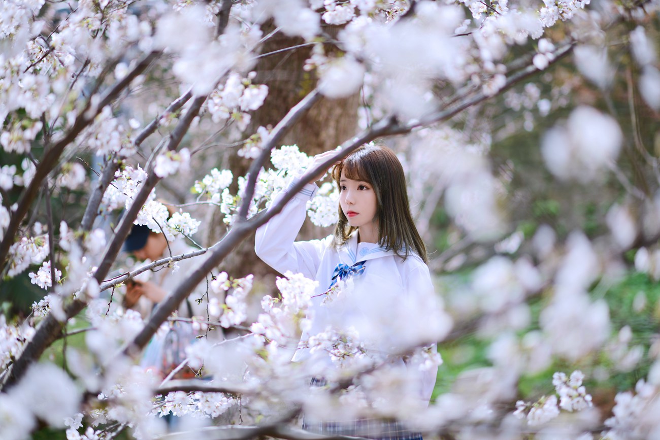 图片[24]-Fushii_海堂 – 樱花树下[41P] – 速更版-美库