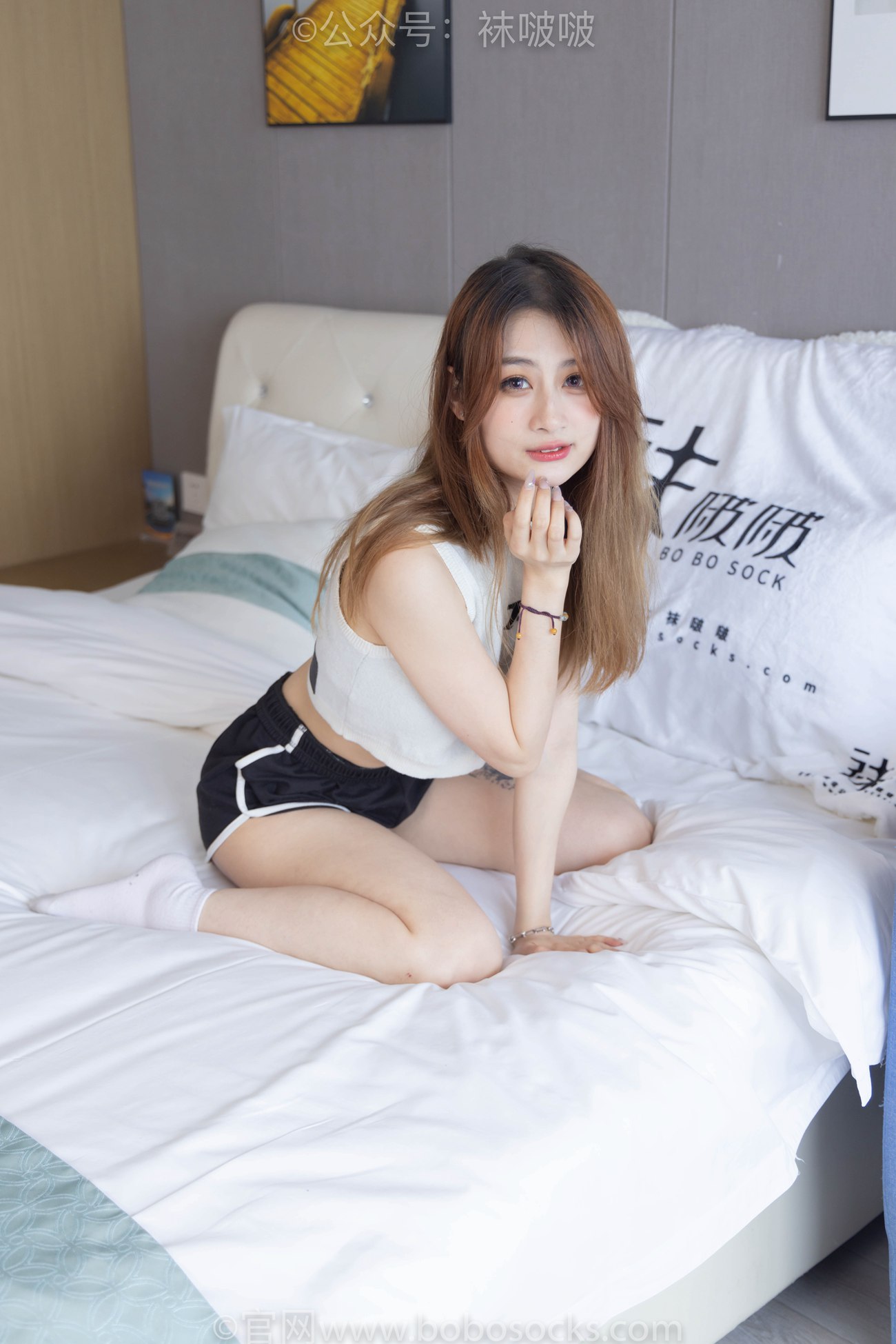图片[37]-[BoBoSocks袜啵啵]NO.084 苏苏-运动鞋、日常所穿白棉袜、裸足[140P] – 速更版-美库