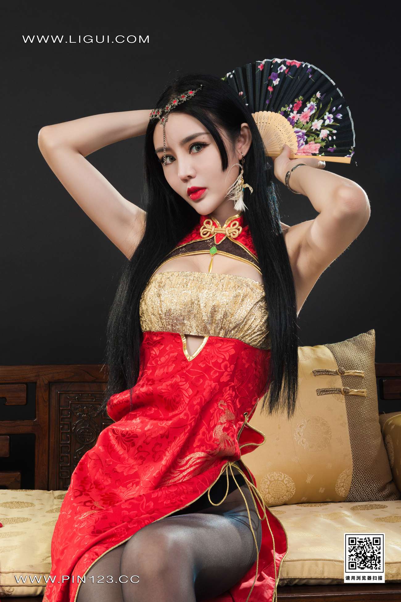 图片[13]-[Ligui丽柜]2022.05.30《迷丝穿越》凉儿[70+1P] – 速更版-美库