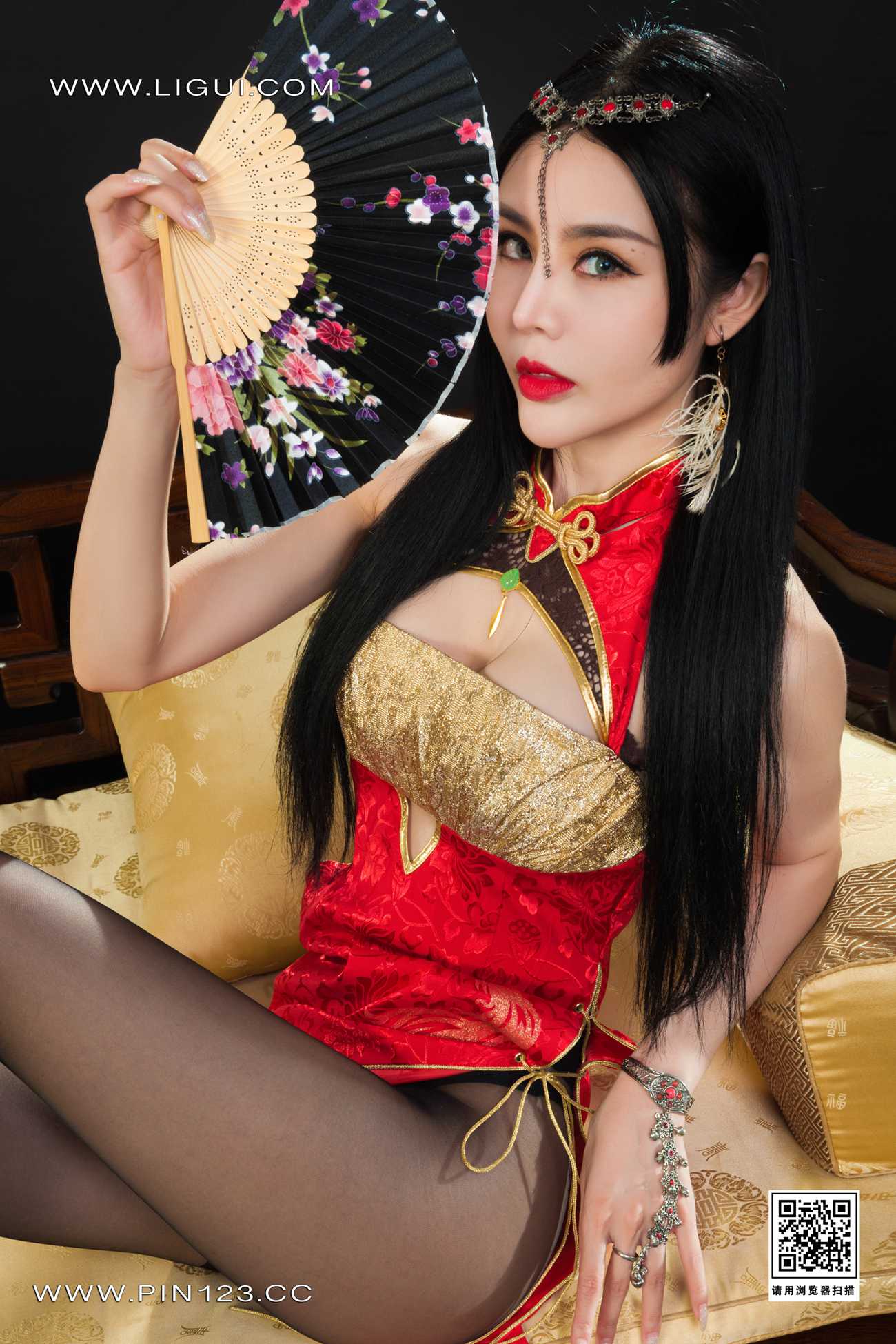 图片[24]-[Ligui丽柜]2022.05.30《迷丝穿越》凉儿[70+1P] – 速更版-美库