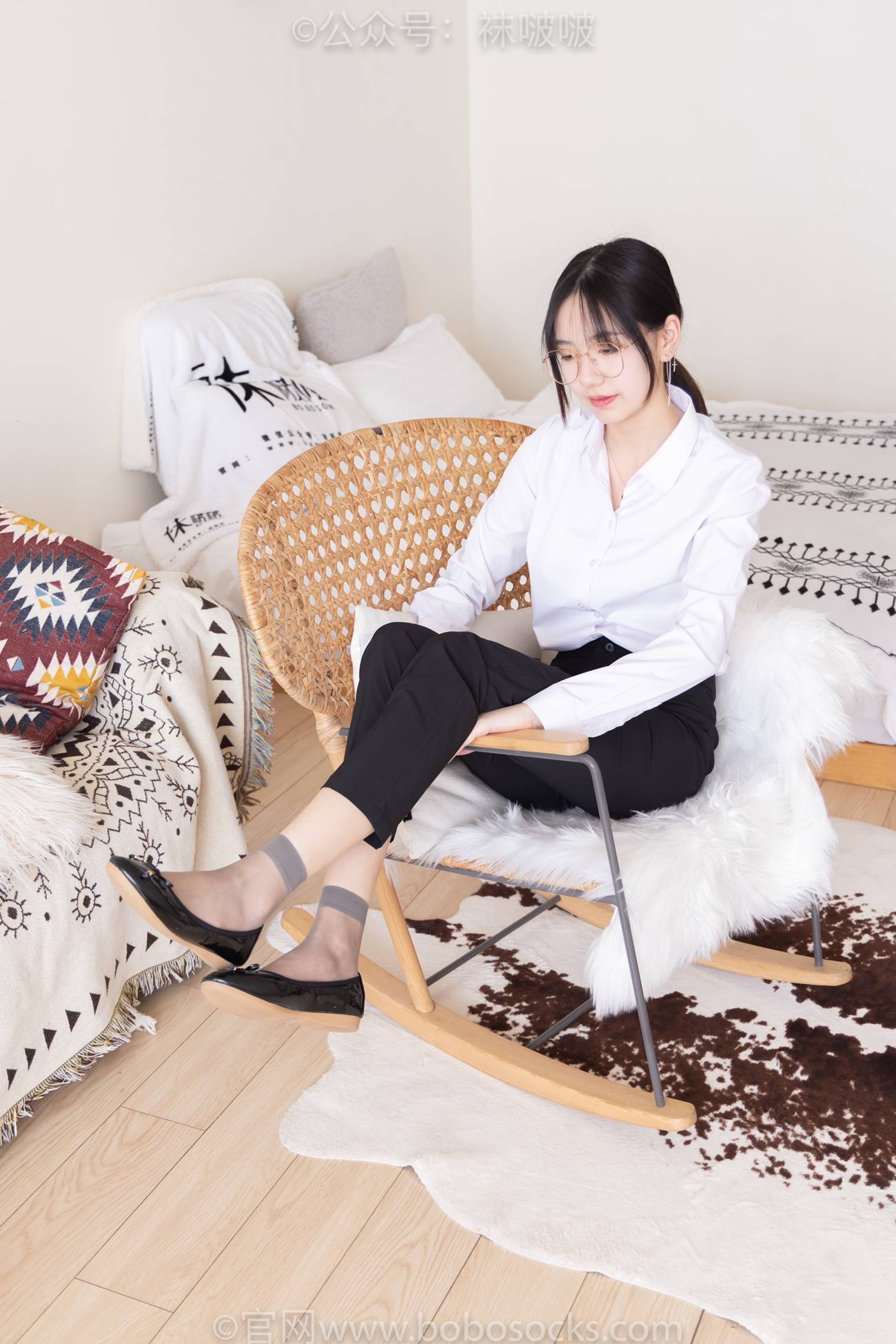 图片[18]-[BoBoSocks袜啵啵]NO.085 小甜豆-平底鞋、短灰丝、短肉丝[140P] – 速更版-美库