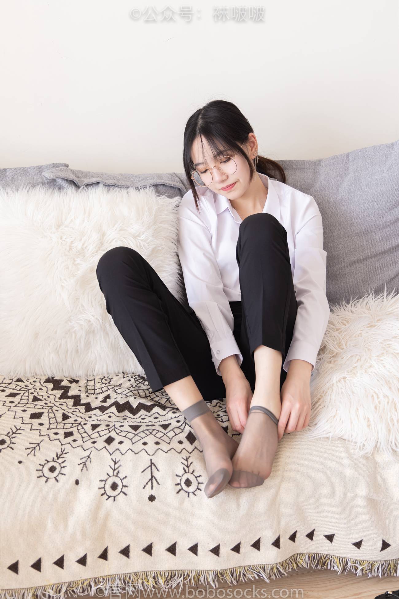 图片[44]-[BoBoSocks袜啵啵]NO.085 小甜豆-平底鞋、短灰丝、短肉丝[140P] – 速更版-美库